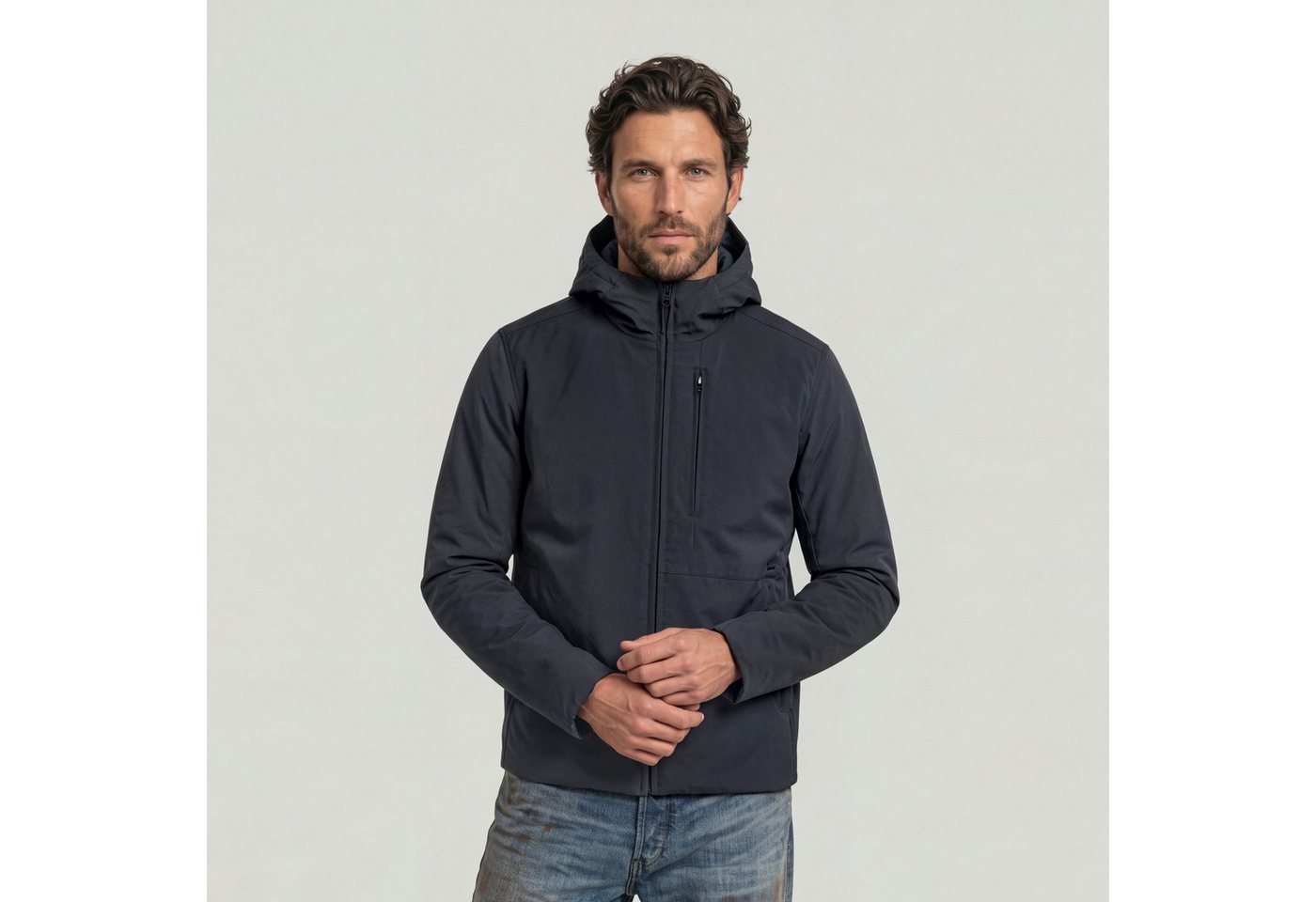 G-STAR Outdoorjacke Clean foundation hdd jacket mit Kapuze, gefüttert