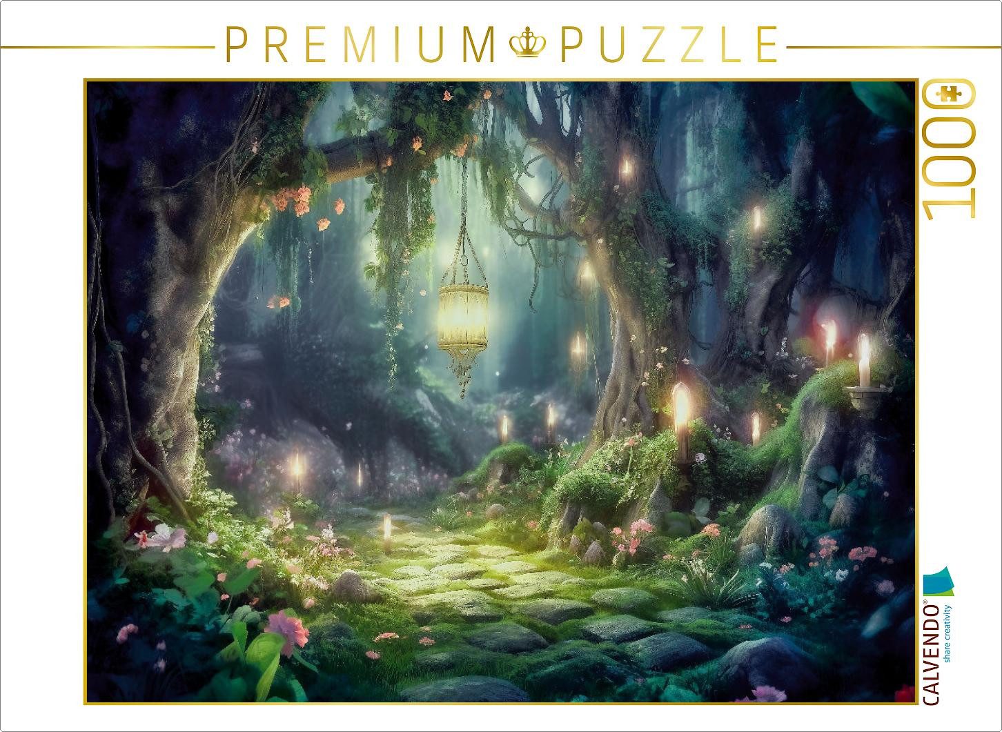 Puzzle CALVENDO Puzzle Ein Motiv aus dem Kalender Im Reich der Elben, 1000 T