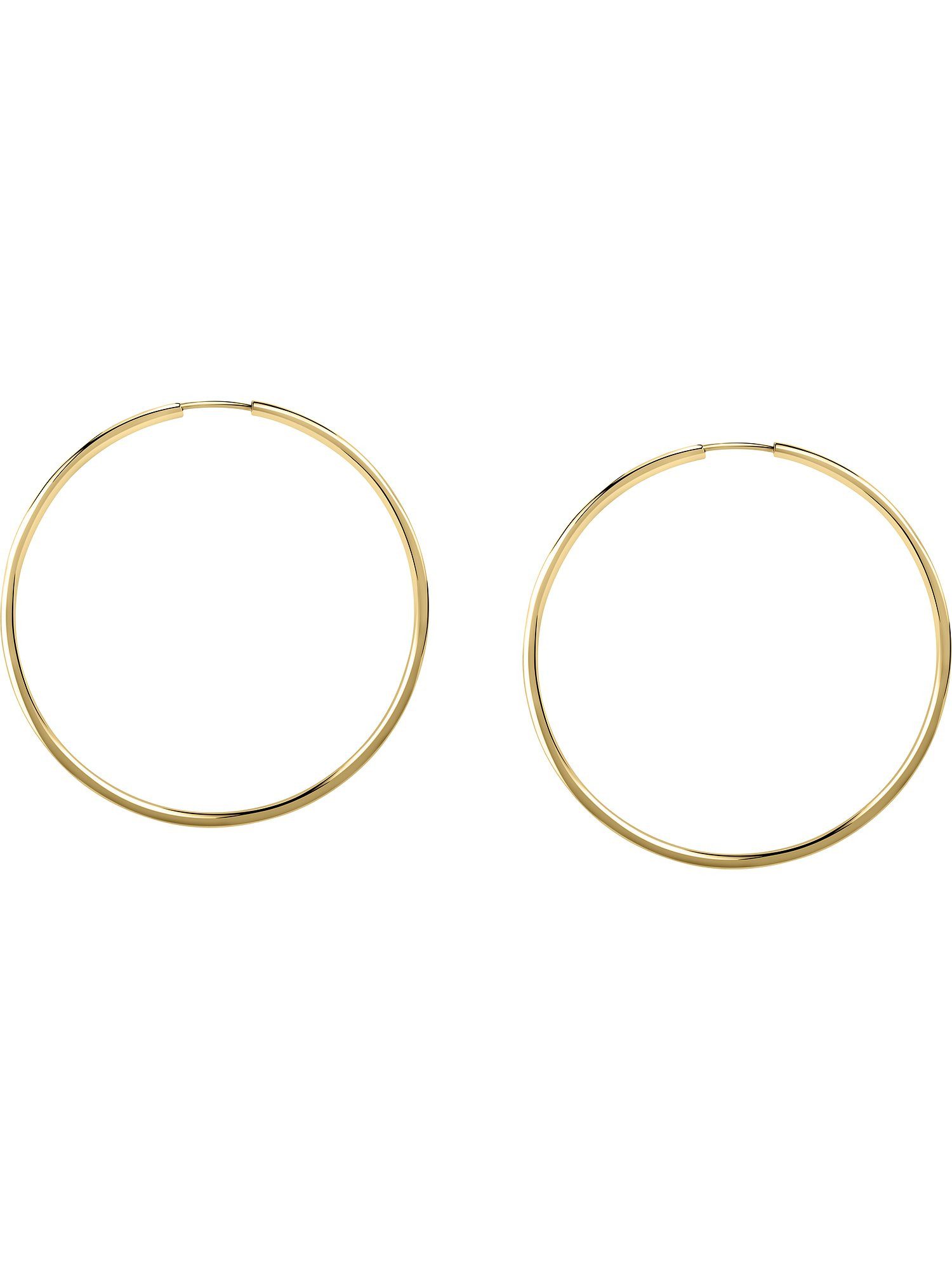 CHRIST Paar Creolen CHRIST Damen-Creolen 585er Gelbgold (Paar)