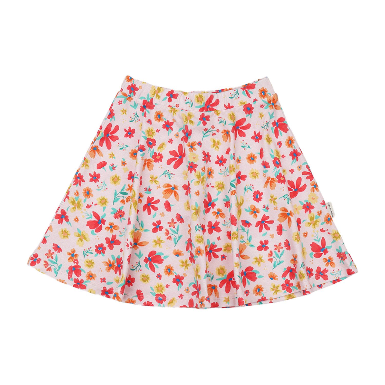 Walkiddy Jerseyrock Walkiddy Blumen Kinder Bio Baumwolle GOTS Rosa - Bio Baumwolle,GOTS, Kinderbekleidung,nachhaltige Klamotten