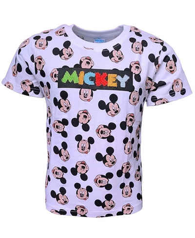 Disney Mickey Mouse T-Shirt Micky Maus Jungen Kurzarmshirt Gr. 98 - 128 cm