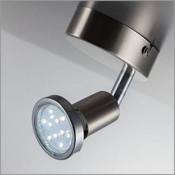 B.K.Licht Deckenleuchte 30-02-01-S, LED wechselbar