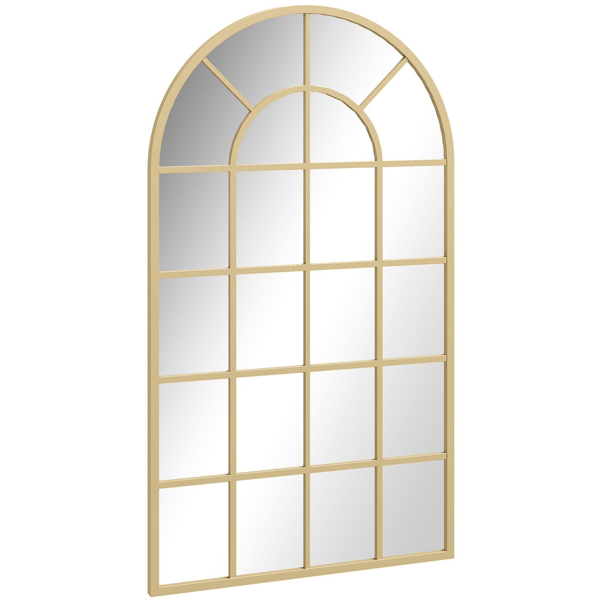 furnicato Spiegel Vergoldeter Wandspiegel 65L x 2,5B x 110H cm (1-St) günstig online kaufen