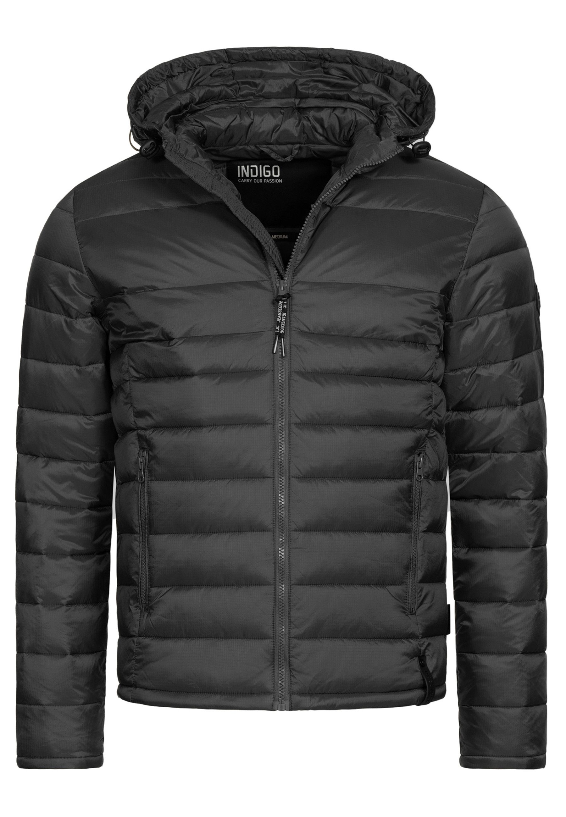 Indicode Sommerjacke Hampshire mit elastischen Bündchen günstig online kaufen