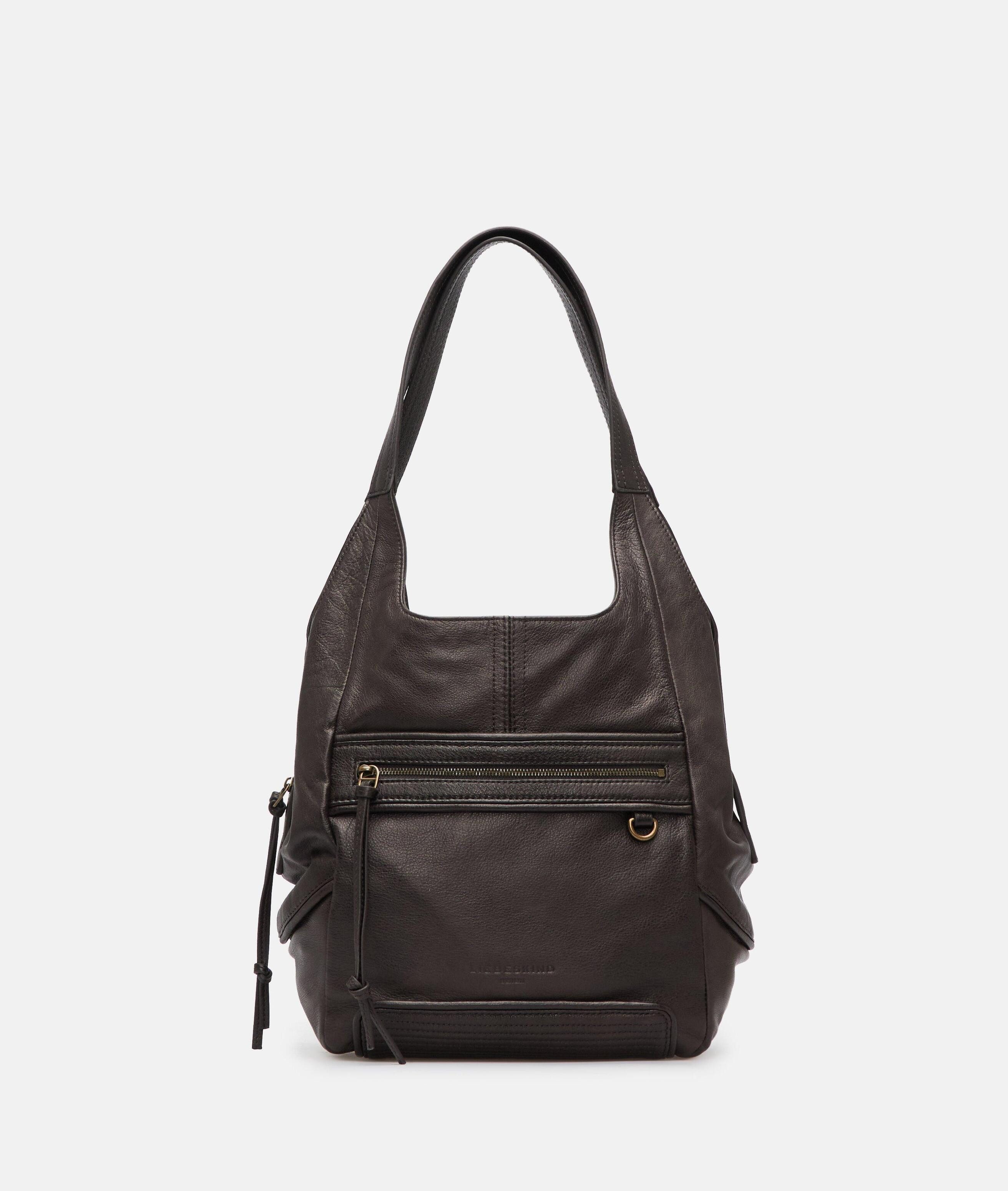 Liebeskind Berlin Handtasche Lilly II Tote M, Geräumige Beuteltasche aus weichem Yakleder