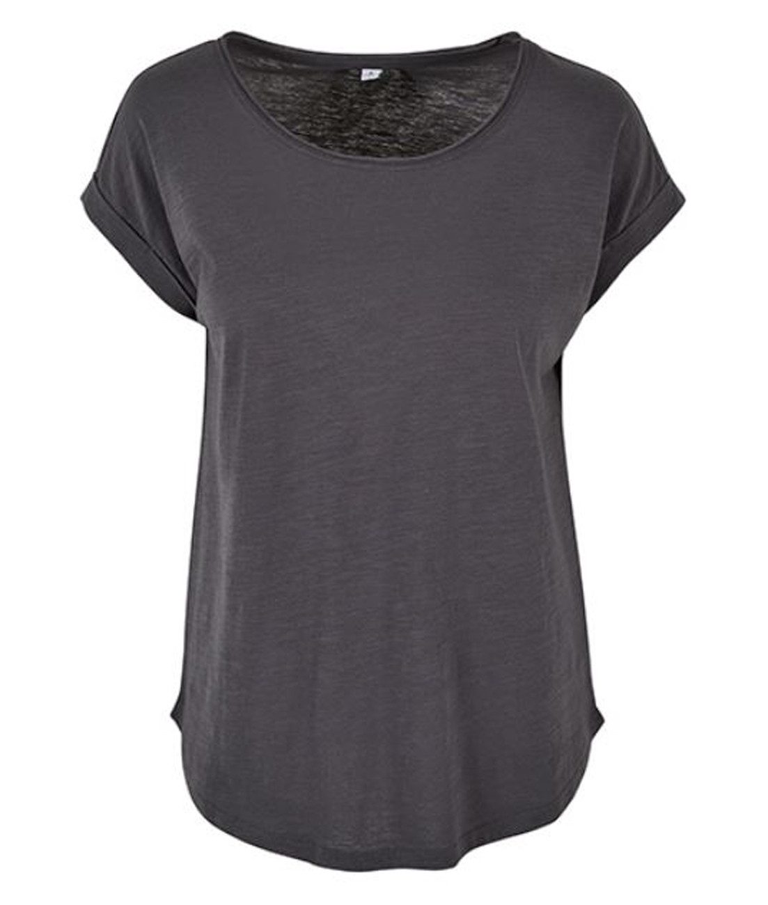 WITORU T-Shirt 1er/2er Pack Damen Long Slub T-Shirt für Frauen u. Mädchen (1-tlg) Gr. XS bis 5XL - 100% Baumwolle