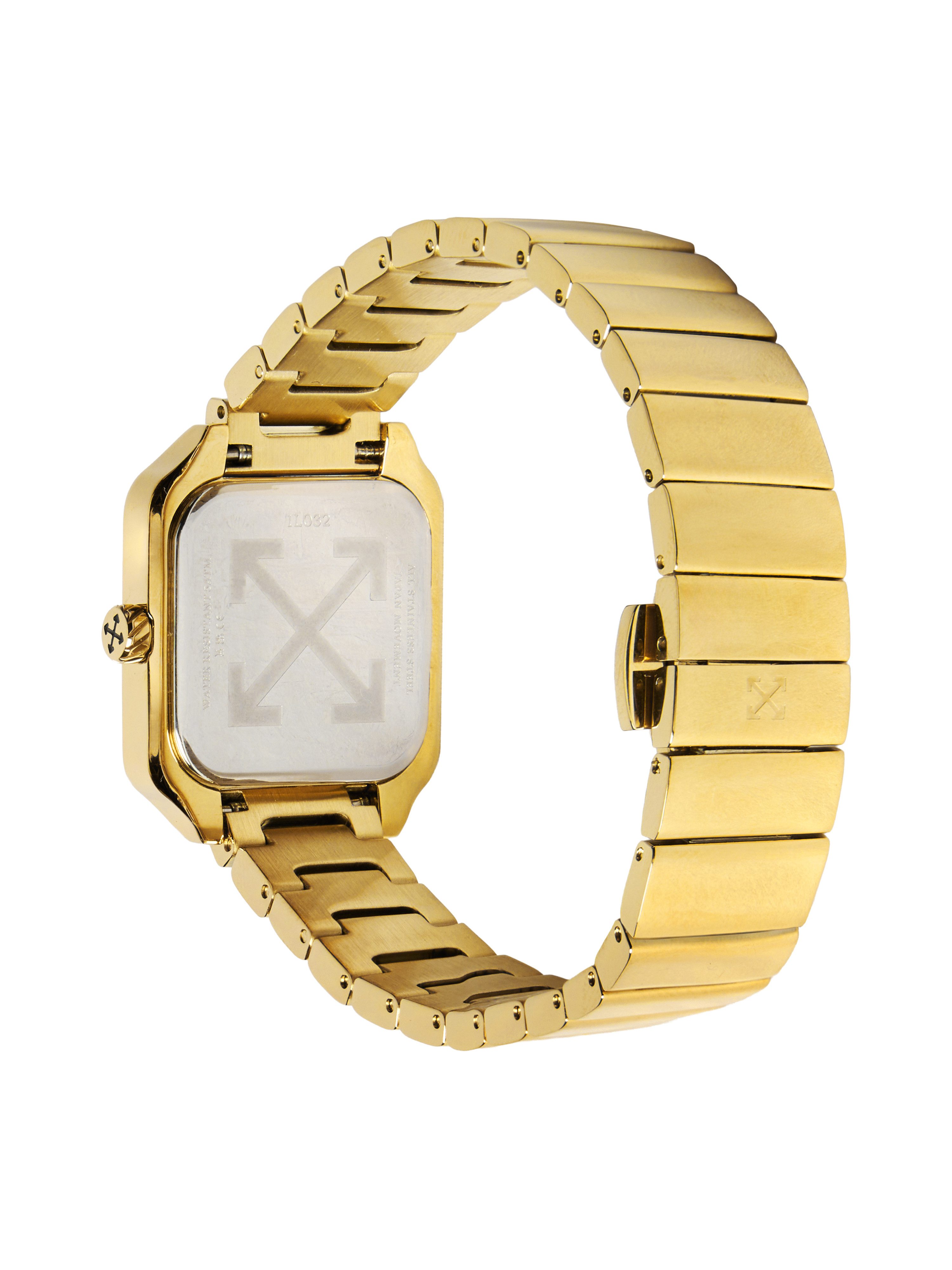 OFF-WHITE Quarzuhr AFTER HOURS OW1L032M0065, Armbanduhr, Damenuhr, Edelstahlarmband, analog