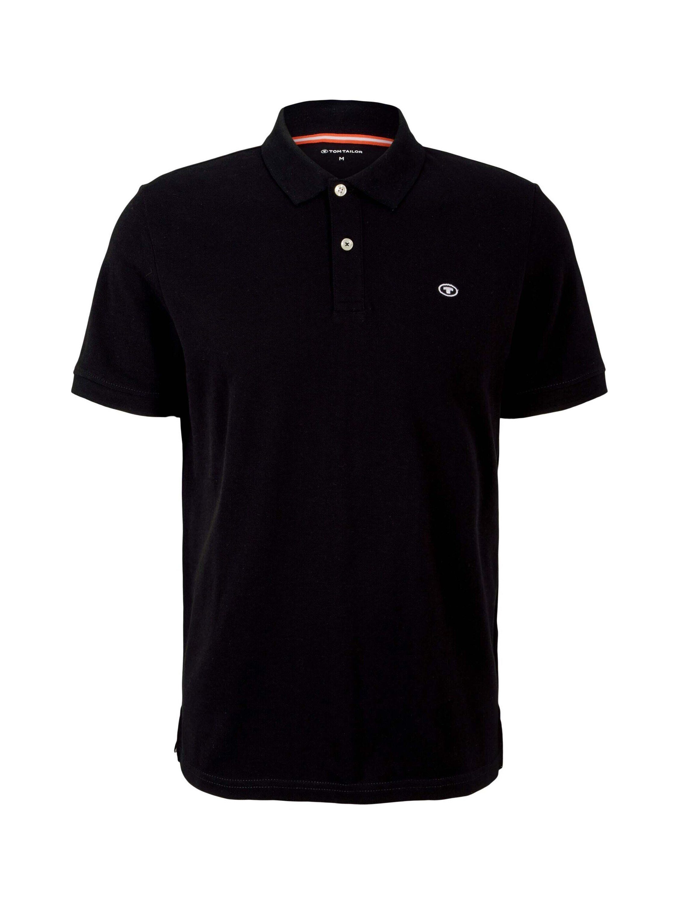TOM TAILOR T-Shirt (1-tlg) BLACK