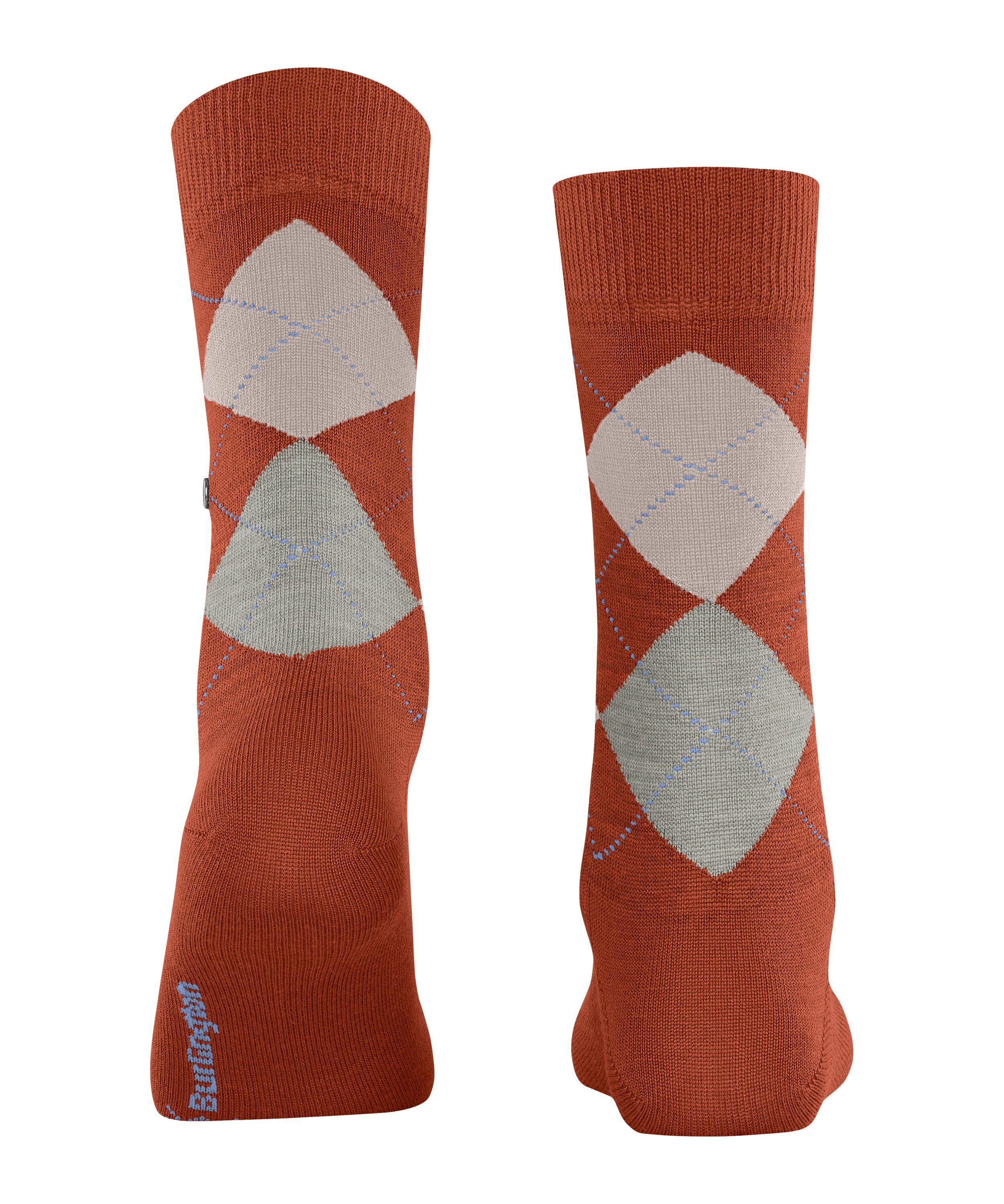 (1-Paar) Marylebone Burlington (8822) Socken kupfer