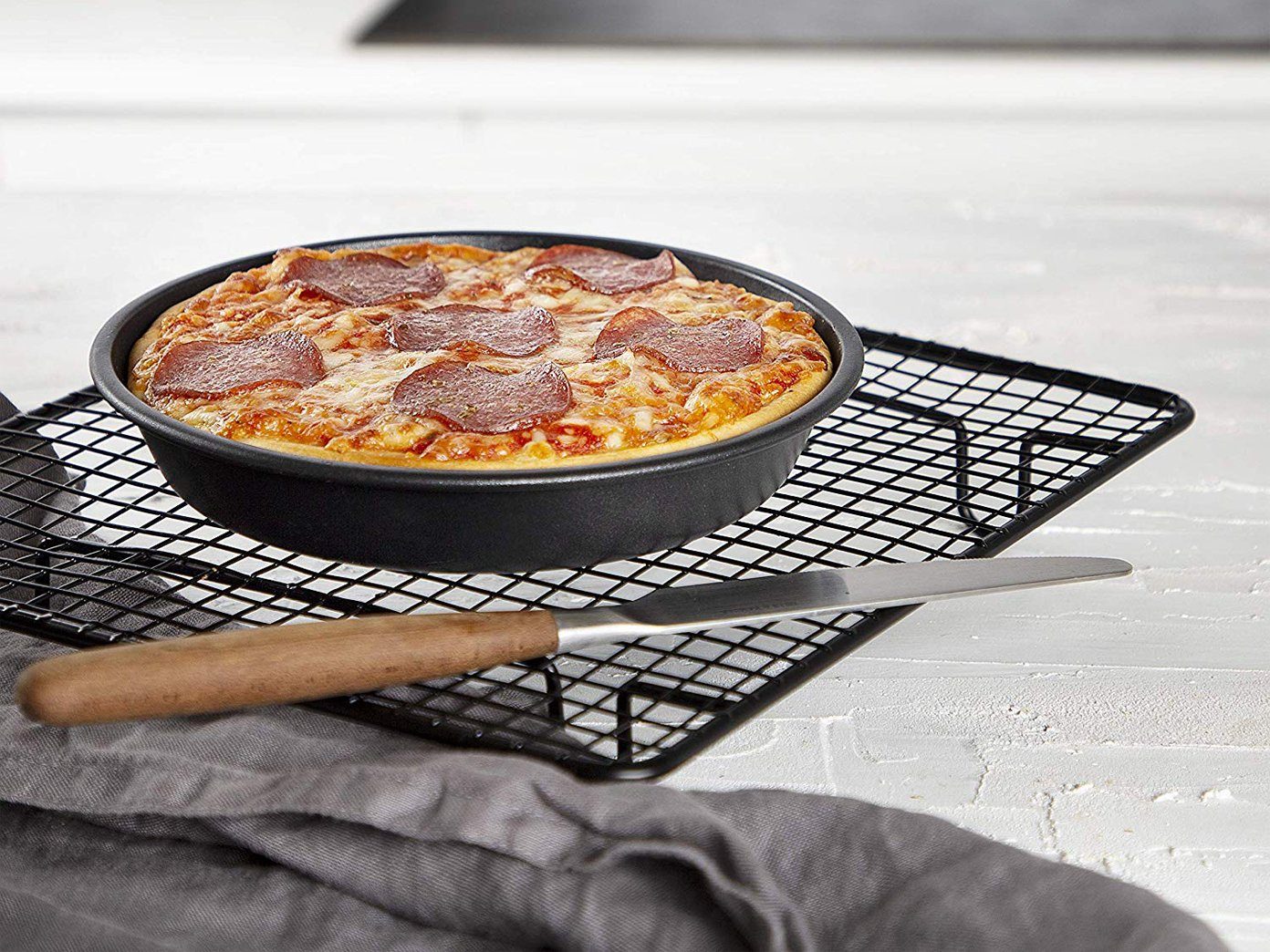 4,5 Pizzapfanne Digitale ohne Heißluftfritteuse, PRINCESS Fritöse 1500 XXL Fritteuse frittieren, Öl W, &