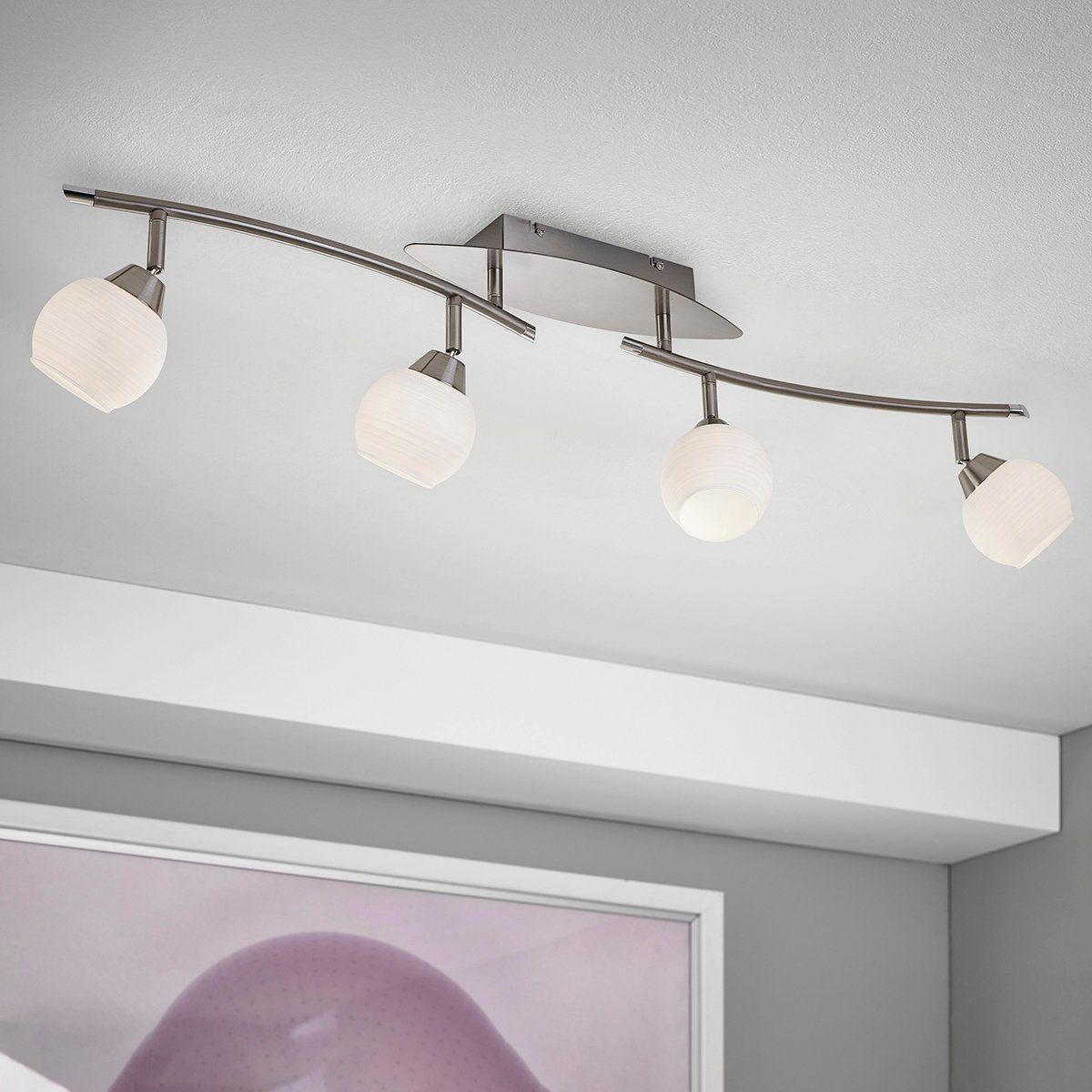 MeLiTec LED Deckenleuchte D123, warmweiß, LED günstig online kaufen