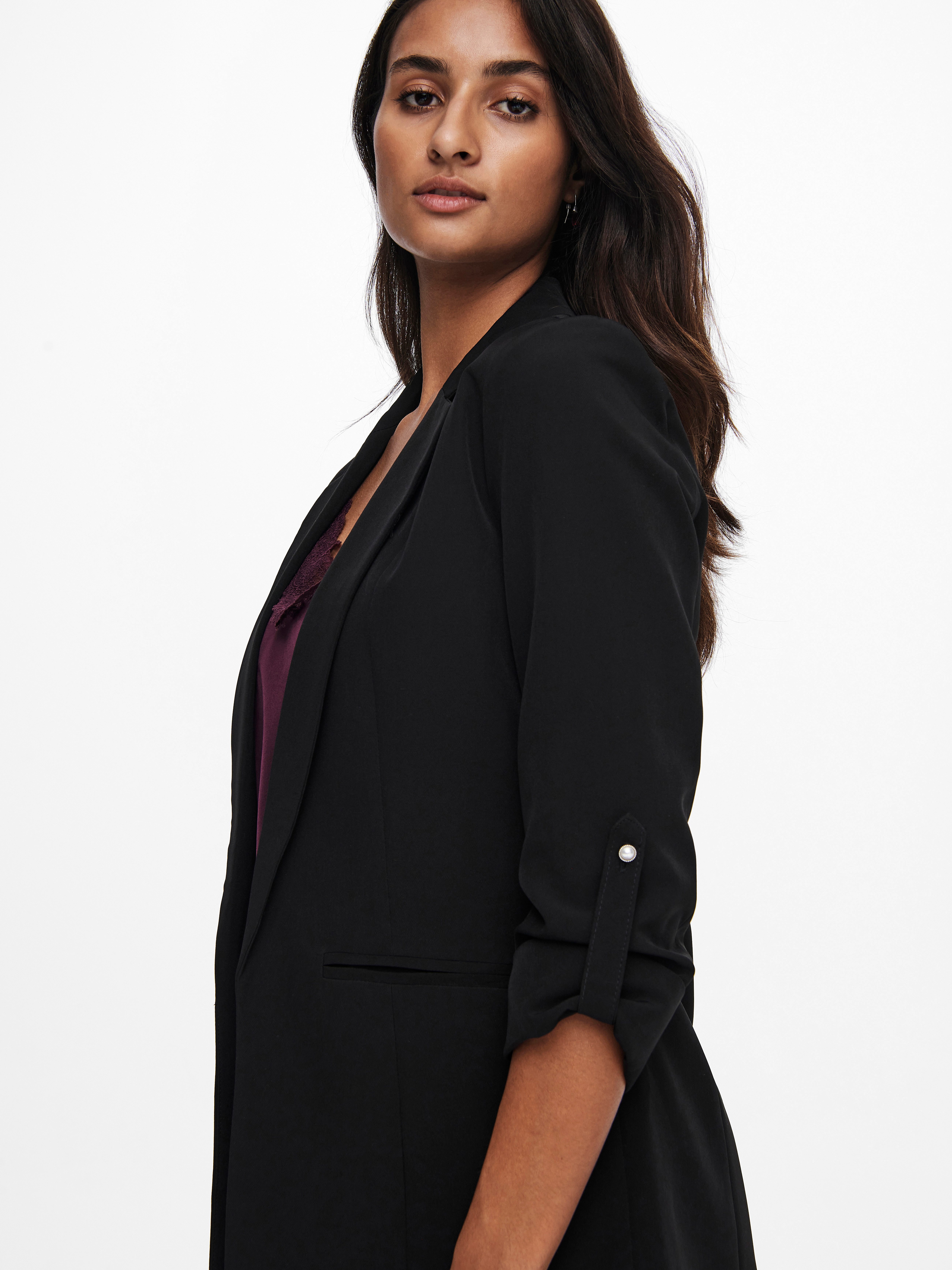 ONLY Kurzblazer ONLKAYLE-ORLEEN 3/4 BLAZER TLR NOOS Materialmix, regular fit – Bild 3 von 5