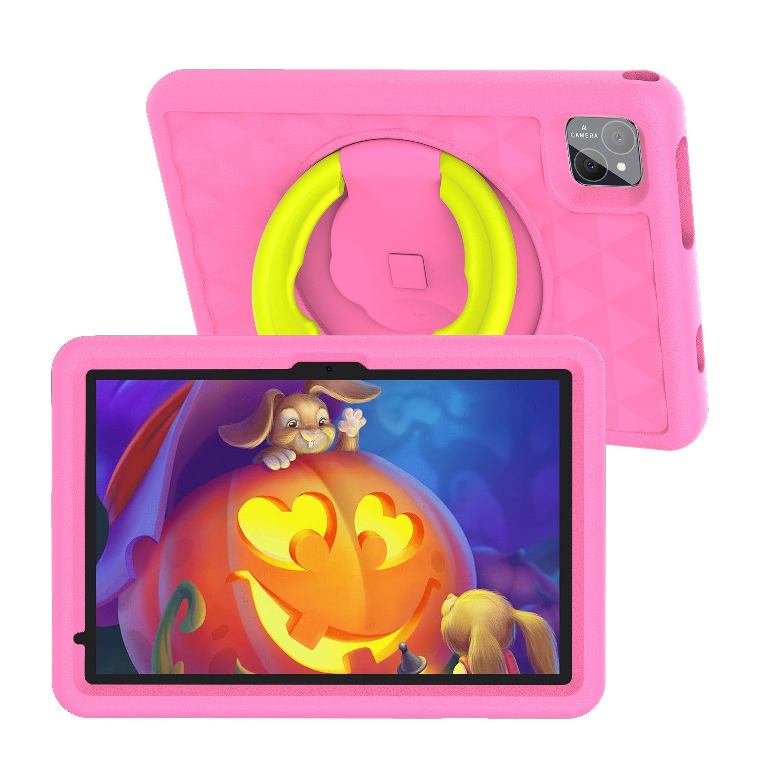 VASOUN 10-Zoll-Kindertablet, 128 GB, Kindersicherung, mit Kindersoftware Tablet (10.1 Zoll Tablet", 128 GB, 4G-Telefonie)