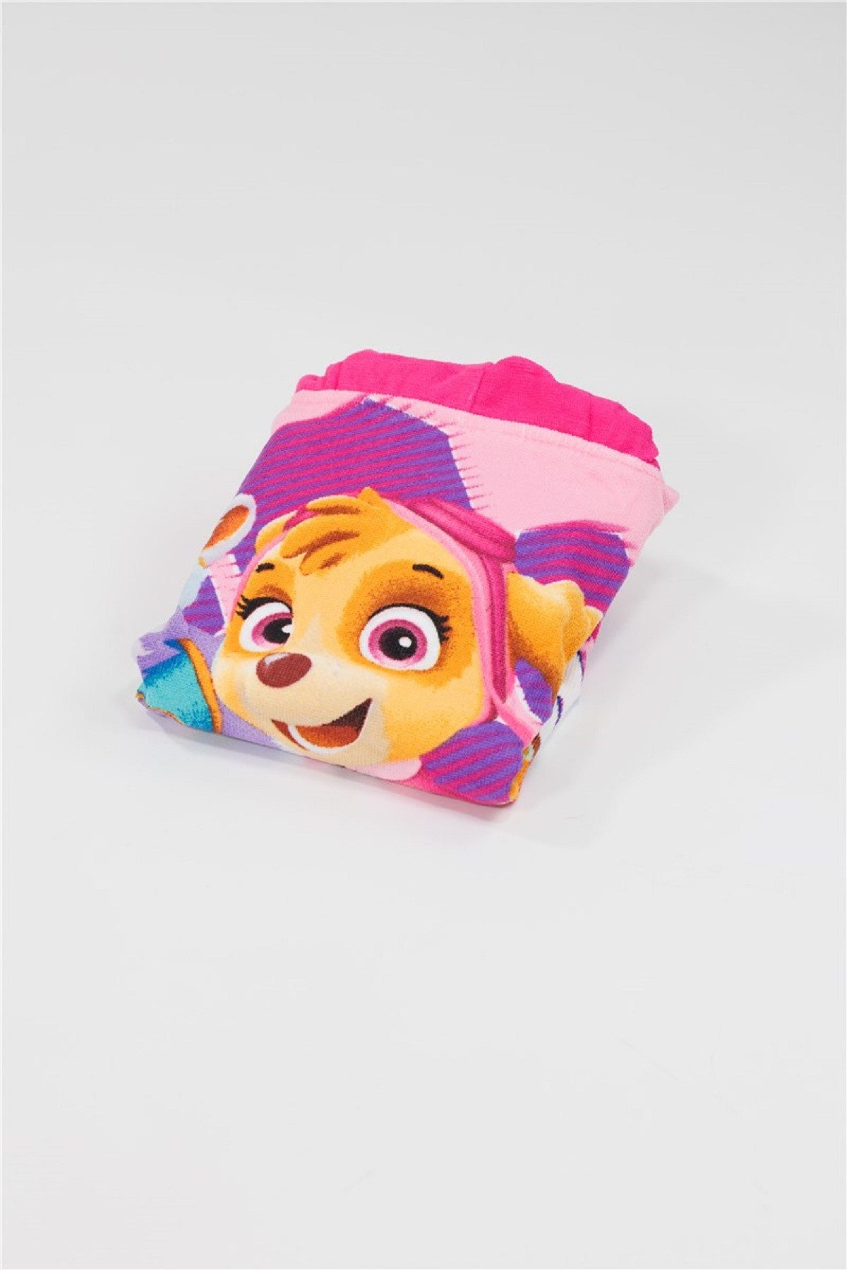 PAW PATROL Badeponcho Kinder Badeponcho mit Kapuze Strandponcho aus Polyester 55 x 110 cm – Bild 2 von 3