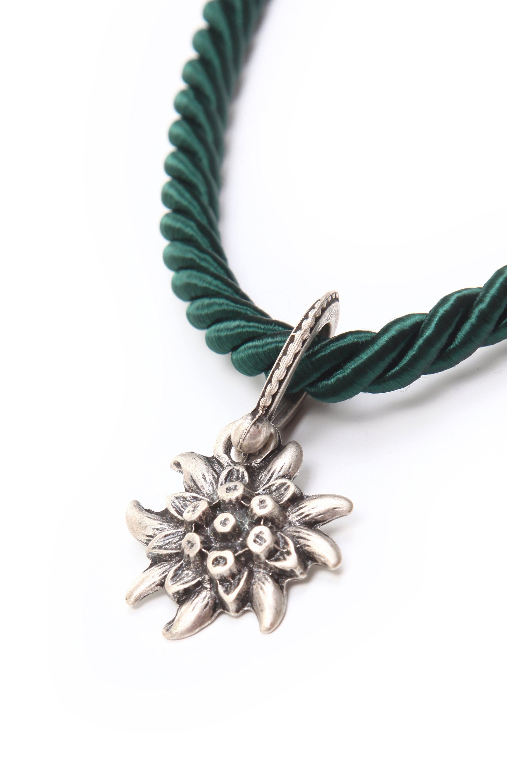 Allgäu Rebell Collier Marlene, mit Edelweißanhänger