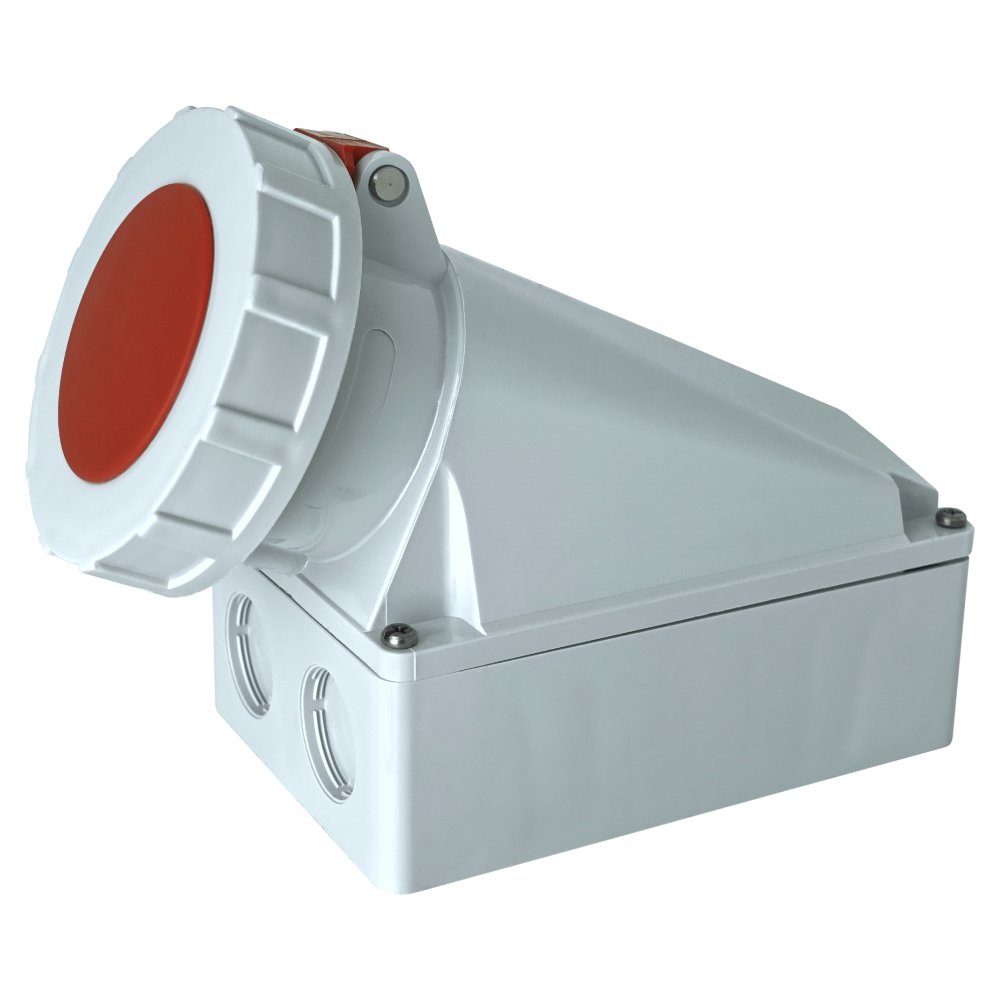 Bals Steckdose Wandsteckdose Aufputz Steckdose 63A/5P 400V IP67 Bals, 1-St.