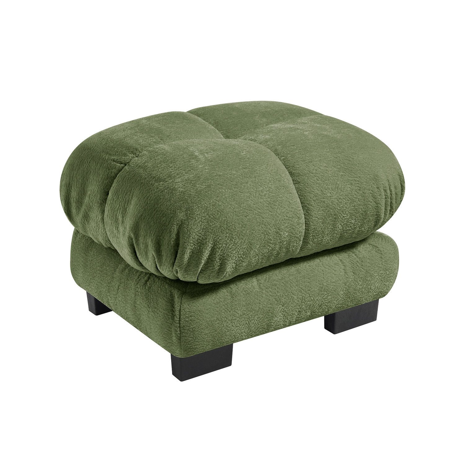 Odikalo 2-Sitzer Schlafsofa Polstersofa Ecksofa, Ottoman