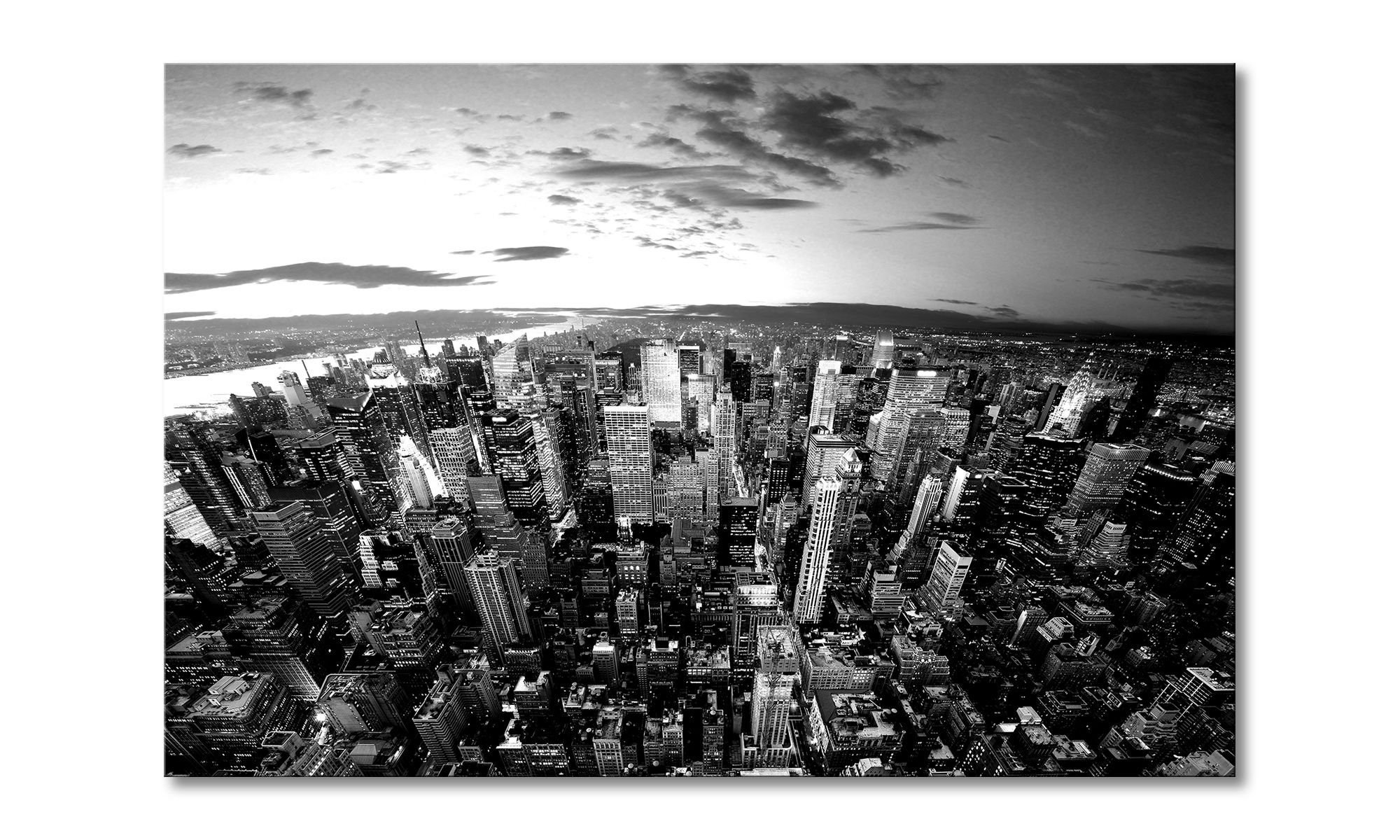 WandbilderXXL Leinwandbild New York Sky, New York (1 St), Wandbild,in 6 Größen erhältlich