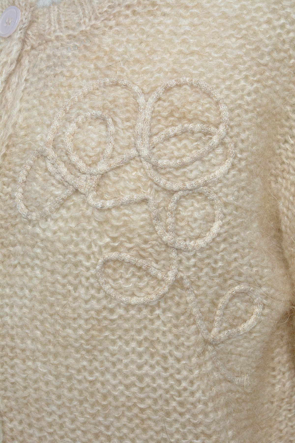 Milano Italy Strickjacke OVERSIZED ROUND NECK