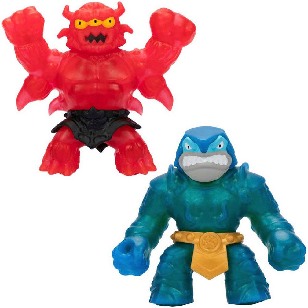 Moose Spielfigur Heroes of Goo Jit Zu: Stretch Strikers, Sir Thrashalot vs. Brinebrain Redback