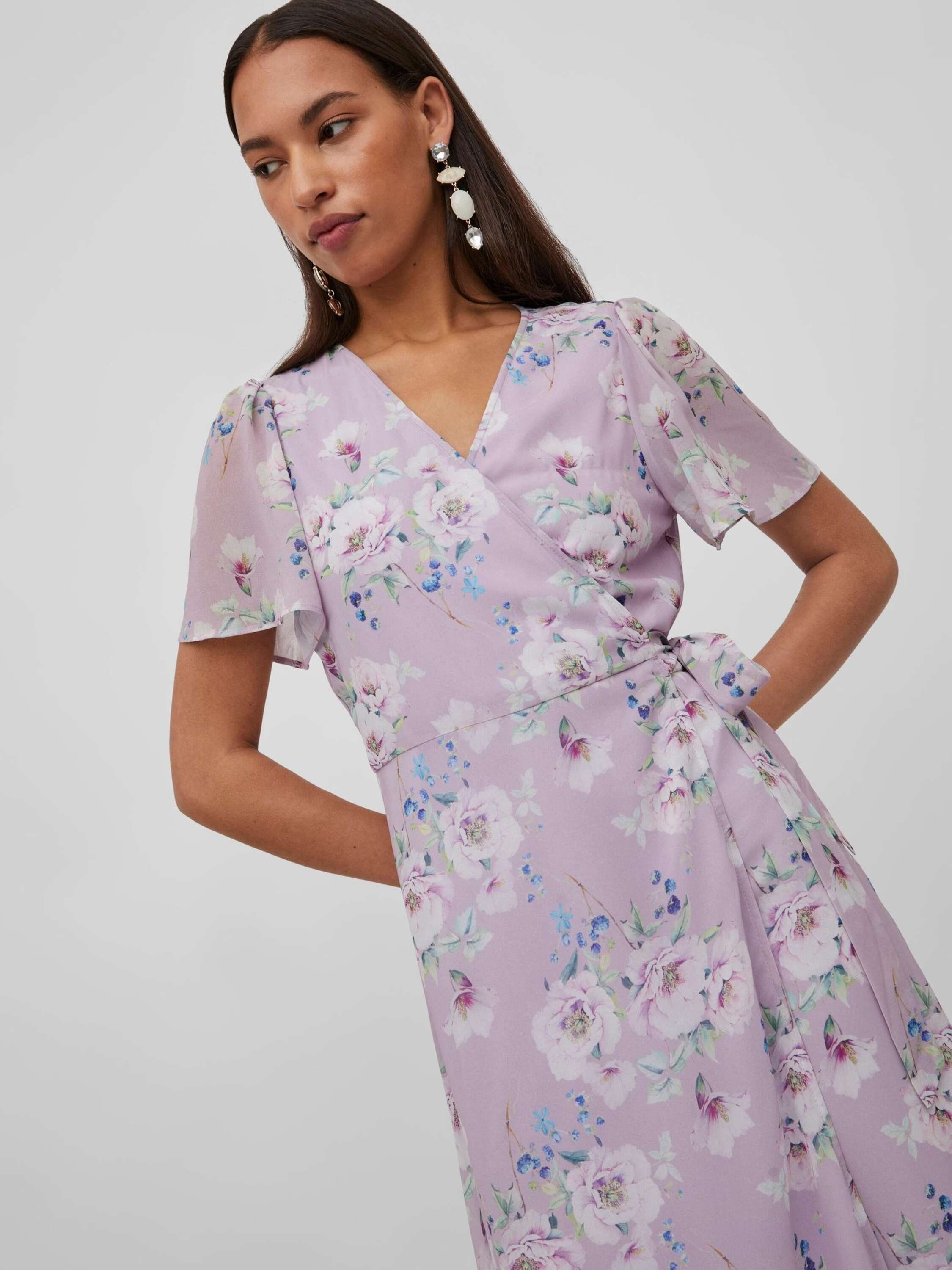 Vila Maxikleid (1-tlg) Drapiert/gerafft