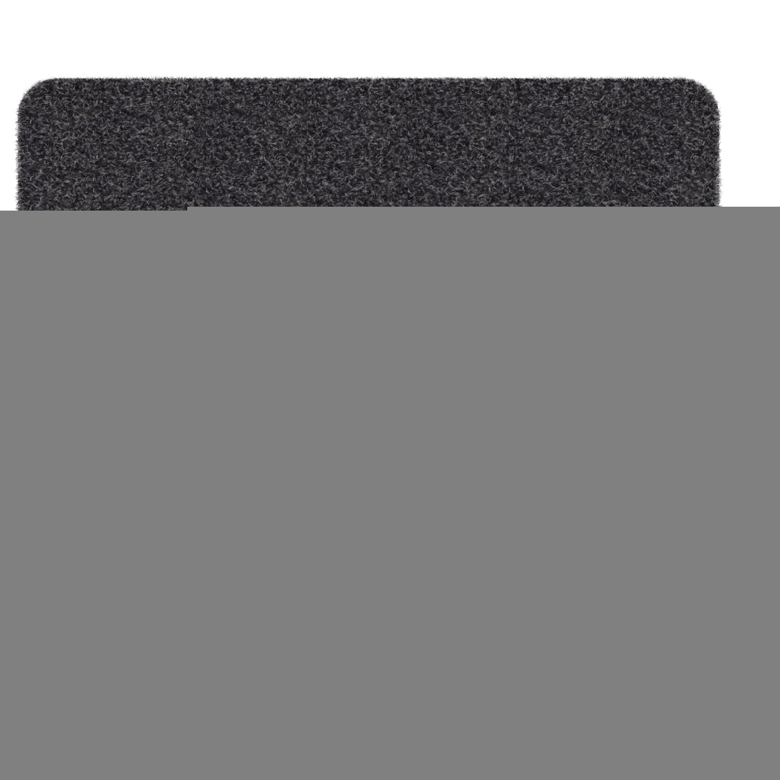 Nova Forma Fußmatte Schmutzfangmatte DEAN aus Baumwolle - waschbar, Saugfähige Fußmatte mit Vinylrücken in verschiedenen Farben & Größen