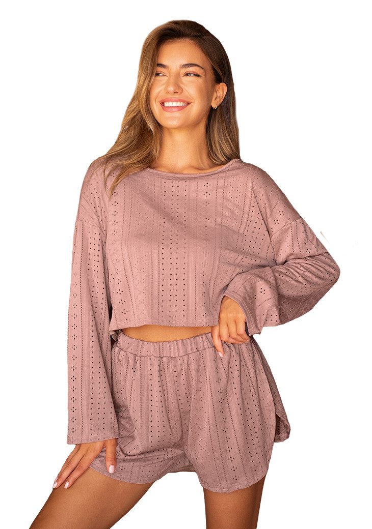 Cupshe Pyjama Langärmeliges Pyjama Set (Pyjamaset, günstig online kaufen