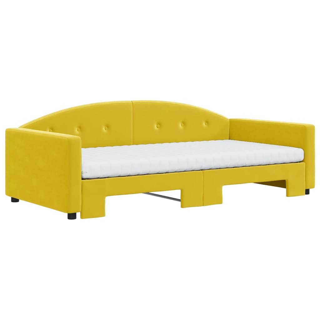 vidaXL Bett Tagesbett Ausziehbar mit Matratzen günstig online kaufen