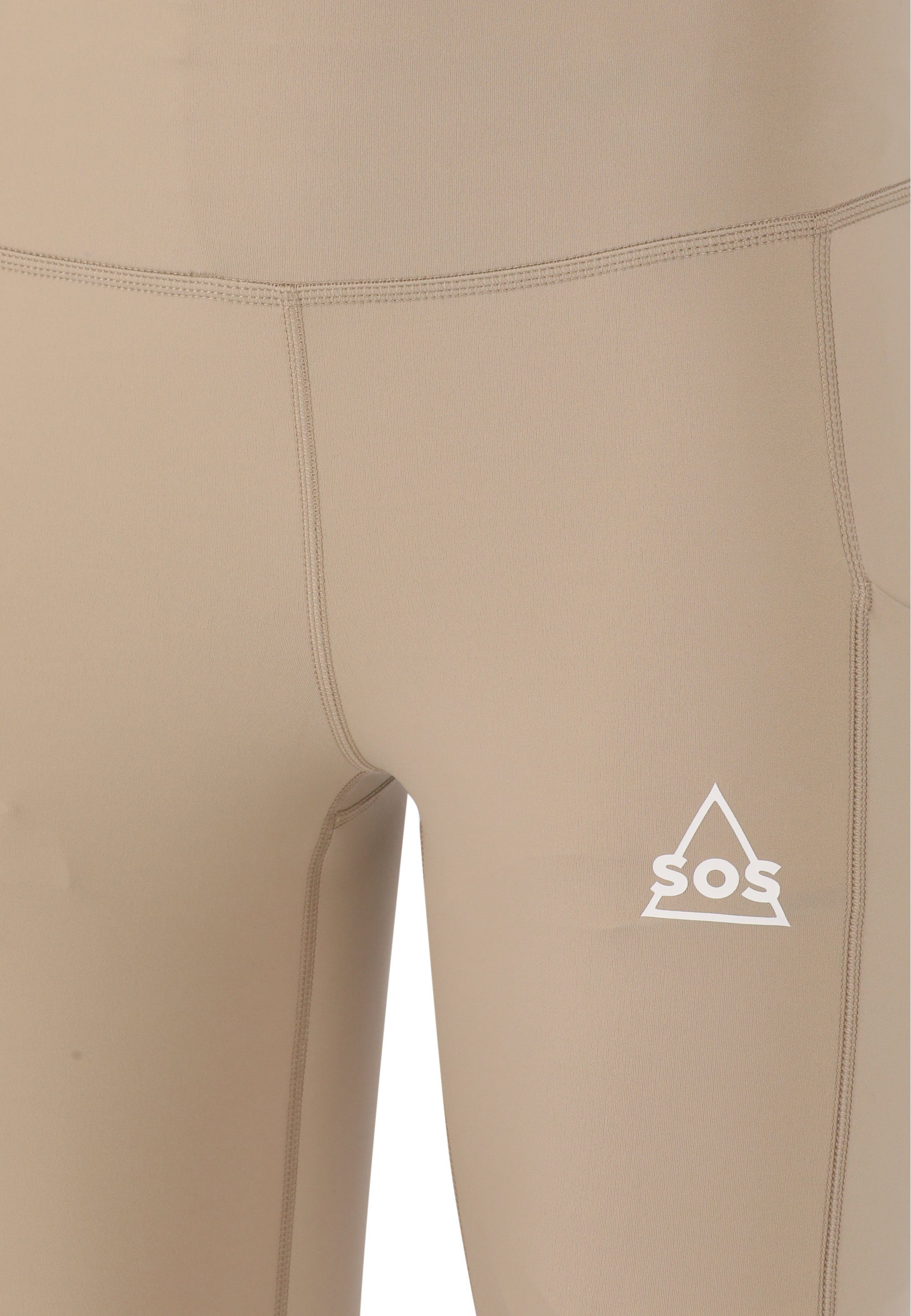 SOS mit Trainingstights atmungsaktiver taupe Yala Eigenschaft