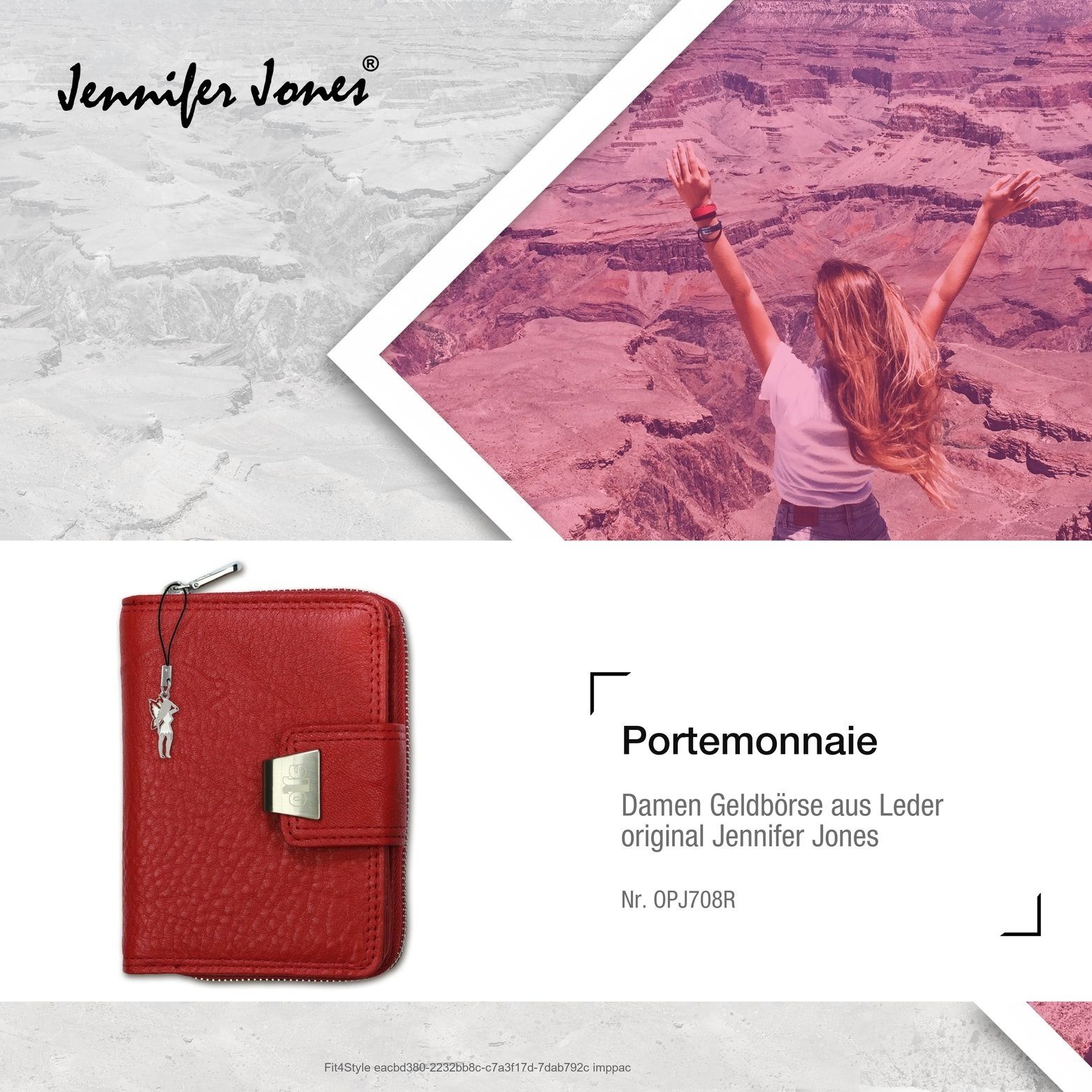 Jennifer Jones Geldbörse Jennifer Jones Leder günstig online kaufen