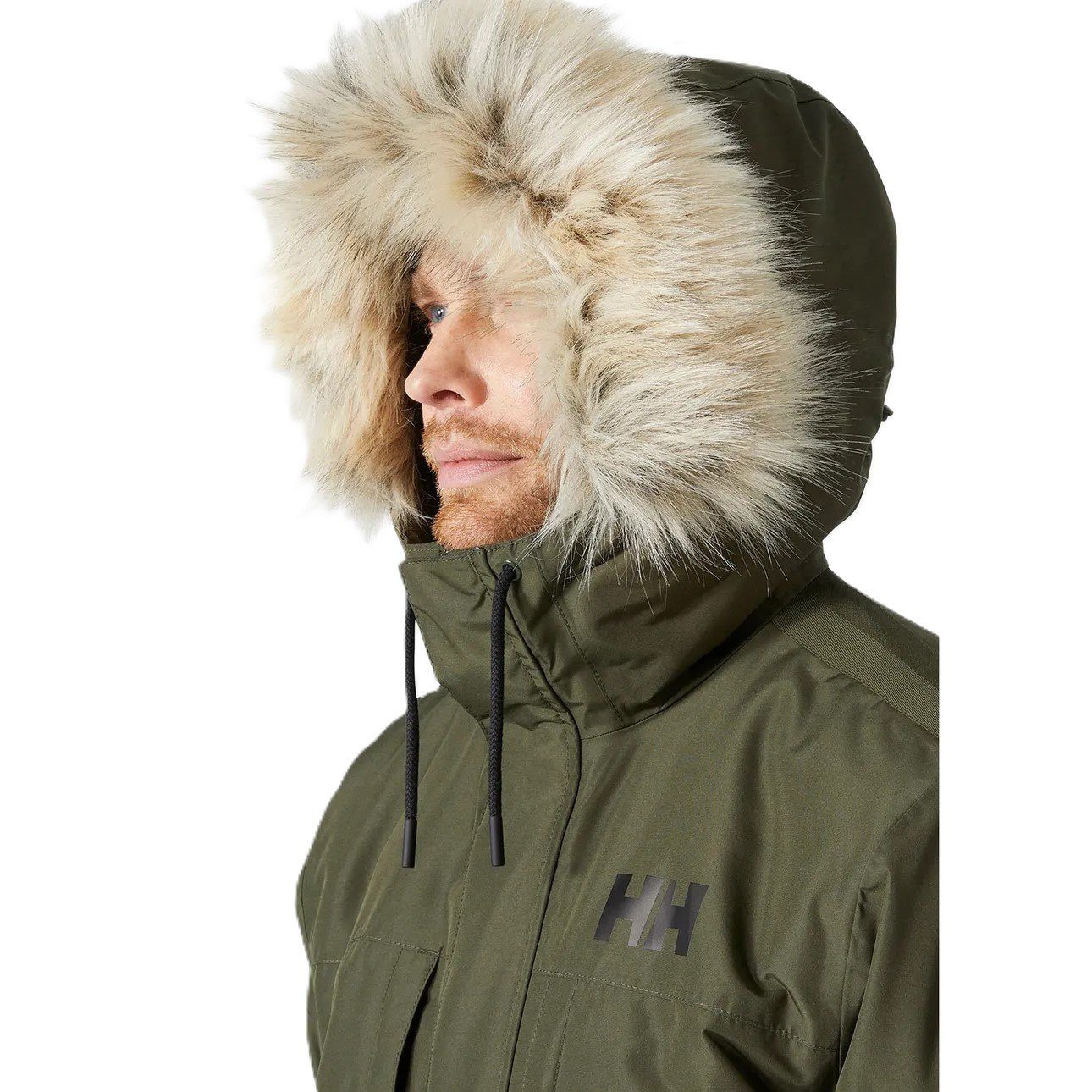 Helly Hansen Winterjacke Winter-Parka Coastal 3.0 (PrimaLoft®, wasserdicht) dunkelgrün Herren