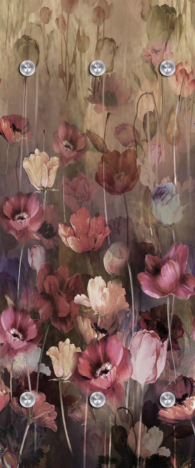 queence Wandgarderobe Blumen - Blüten - günstig online kaufen