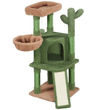 Yaheetech Kratzbaum Stabiler Kletterbaum, für kleine/mittlere Katzen Höhe 106,5 cm