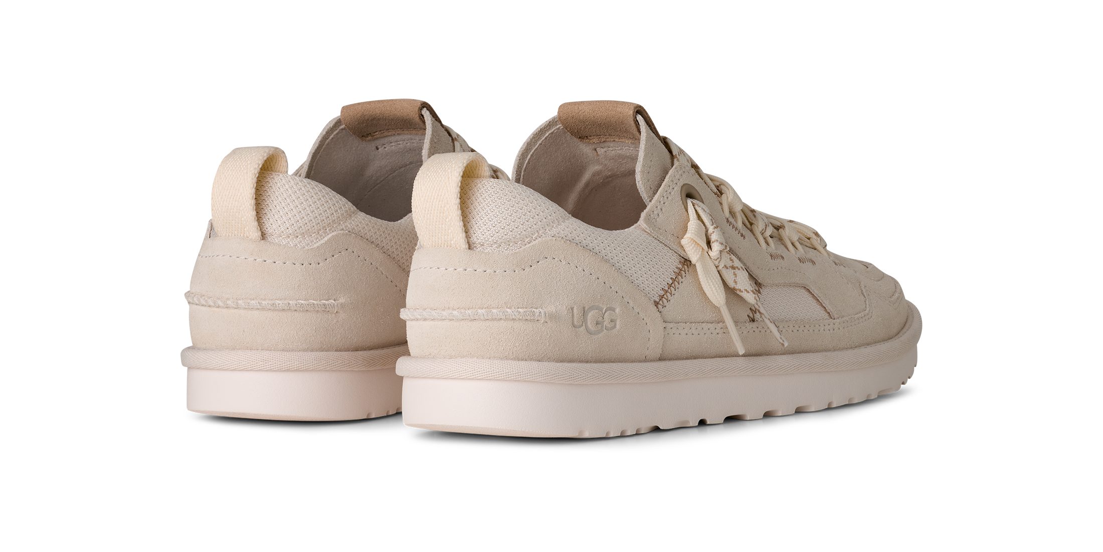 UGG M MINIMEL Sneaker Low Profile Schnürschuh, Halbschuh mit modischen Kontrastnähten