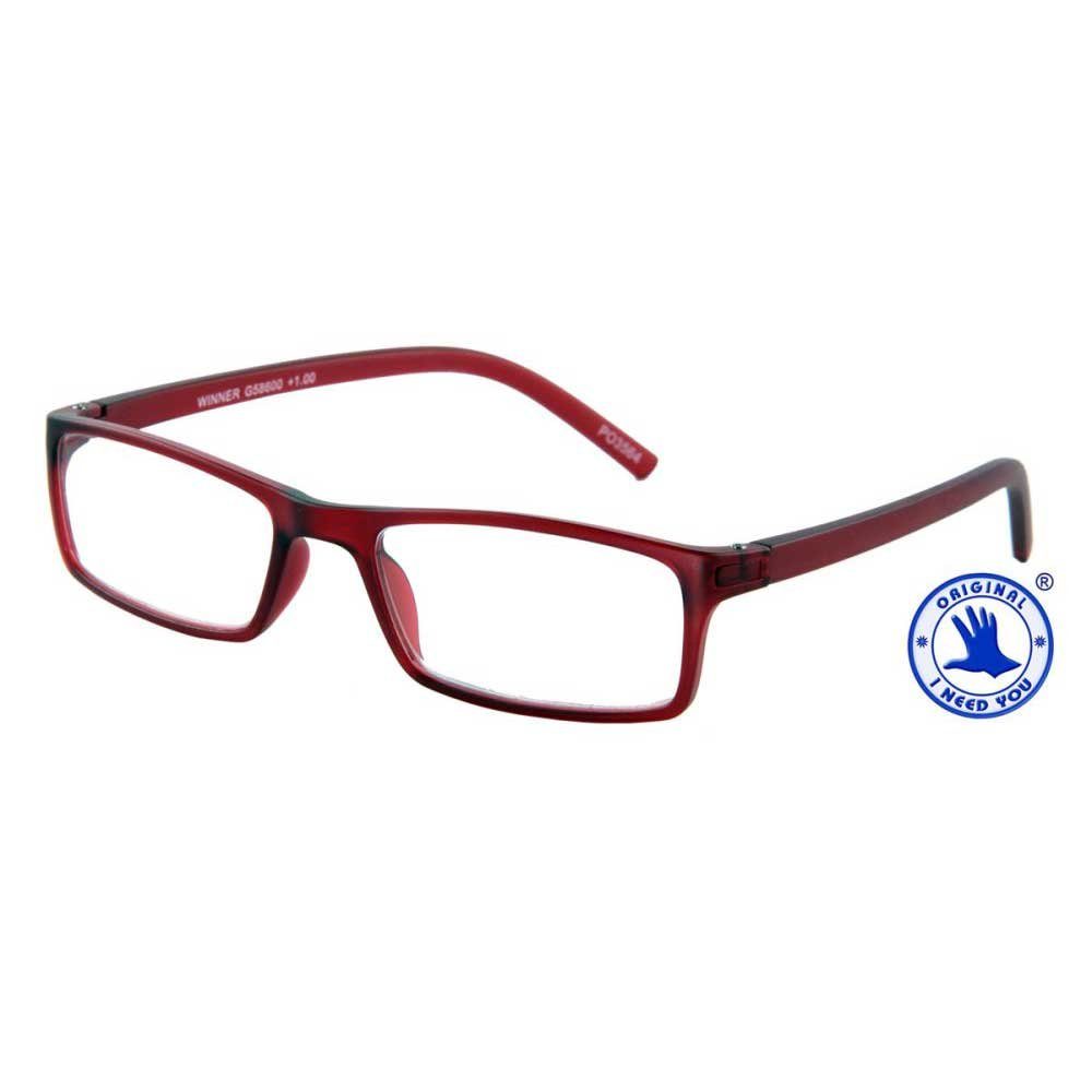 I Need You Lesebrille Winner Rot (3,0 dpt)