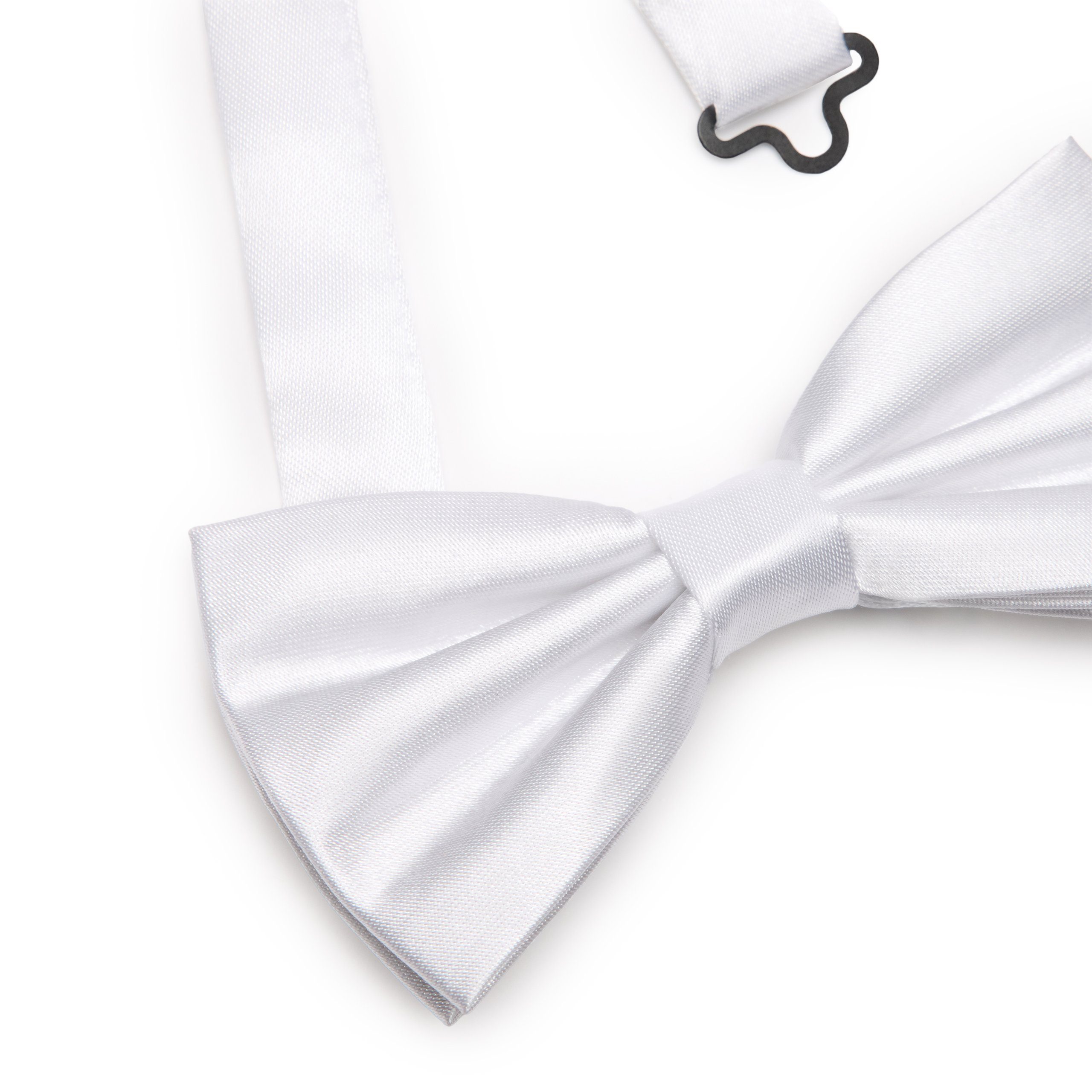 Ladeheid Fliege Elegante Herren Fliege -Hochwertig Glänzend Verstellbar BMS (12cmx6cm)