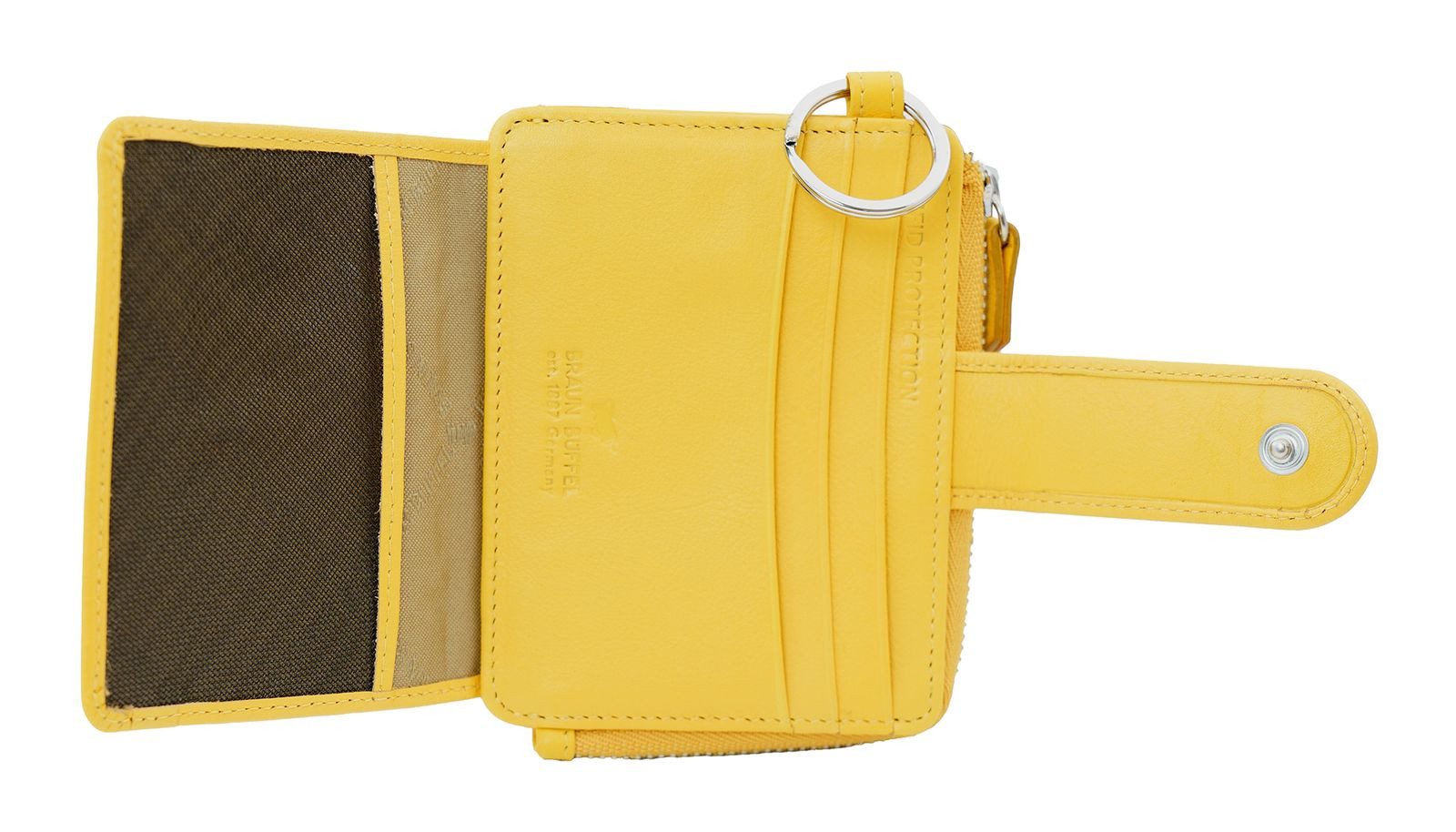 Braun Büffel Kartenetui Joy, mit RFID-Blocker Schutz