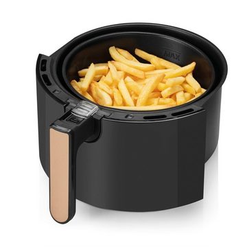 Arzum Heißluftfritteuse Airtasty Heißluftfritteuse Air Fryer Herausnehmbarer Korb Schwarz