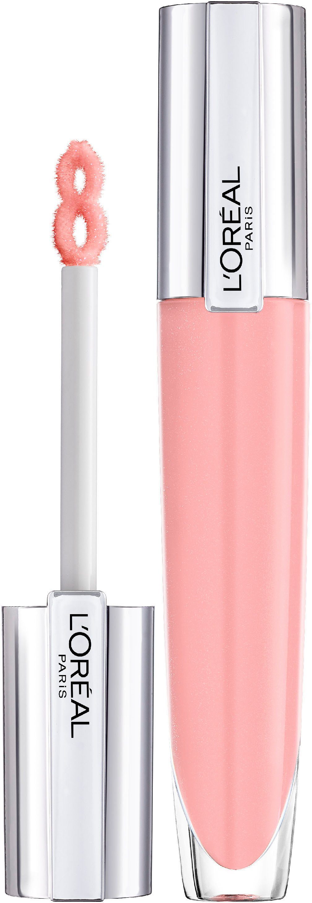 L'ORÉAL PARIS Lipgloss Brilliant Signature Plump-in-Gloss, mit natürlichen Inhaltstoffen