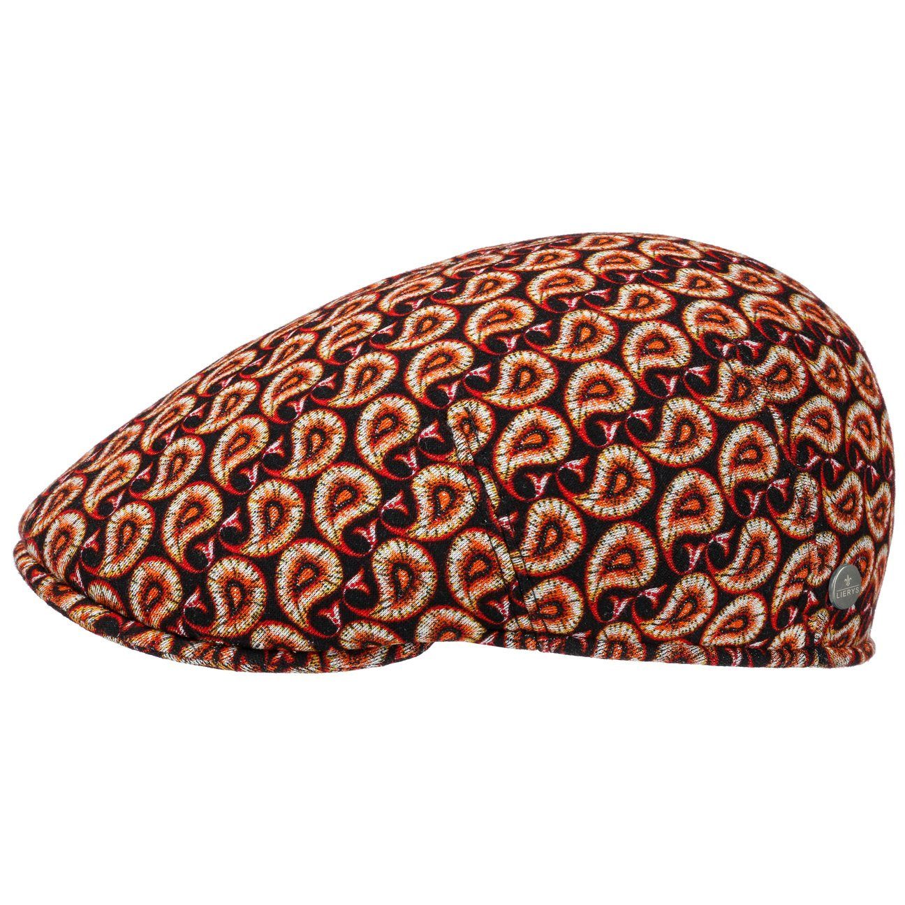 Lierys Flat Cap (1-St) mit Schirm orange