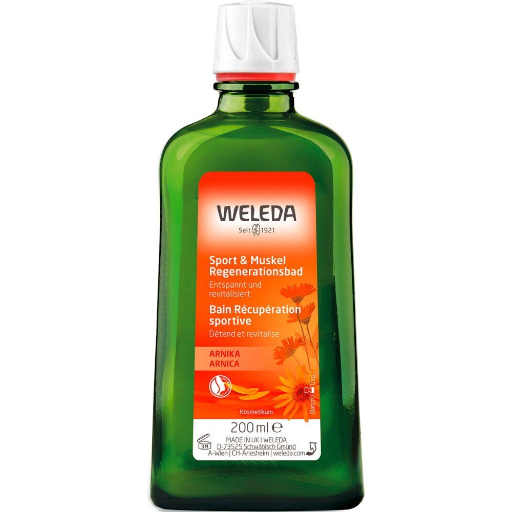 WELEDA Duftöl Sport Muskel Regenerationsbad Arnika, 200 ml