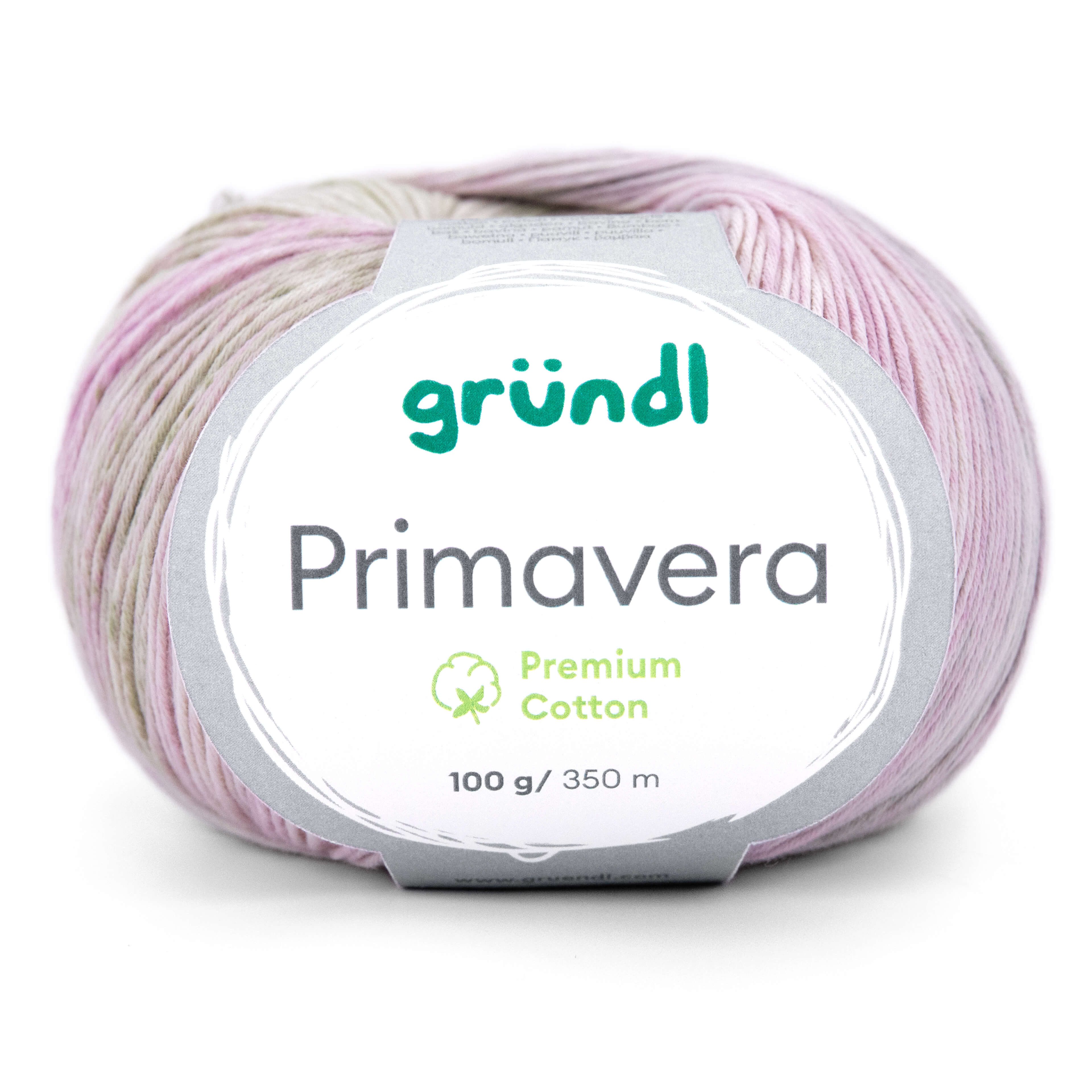 Häkelwolle Primavera Baumwollgarn zum häkeln und stricken 100g