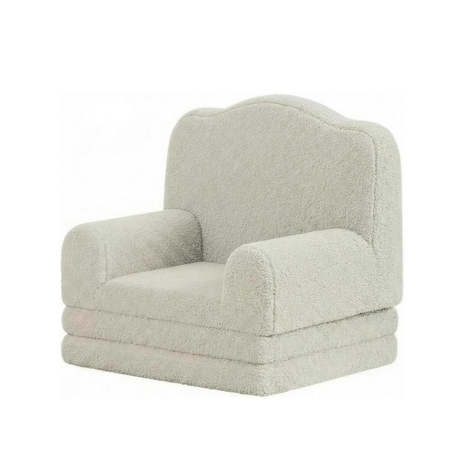 LuxusKollektion Kindersofa Kindersessel Kindersofa Kinderzimmer 58 45 50 cm Weiß, 1 Teile