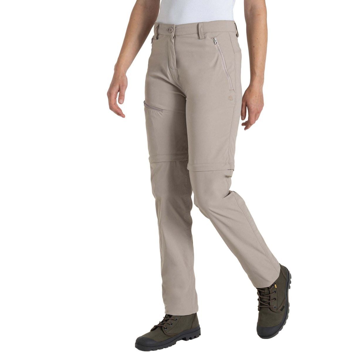 Craghoppers Outdoorhose Nosilife Pro Convertible Trouser III Vielseitige Damen-Wanderhose mit UV-Schutz, Insektenabwehr