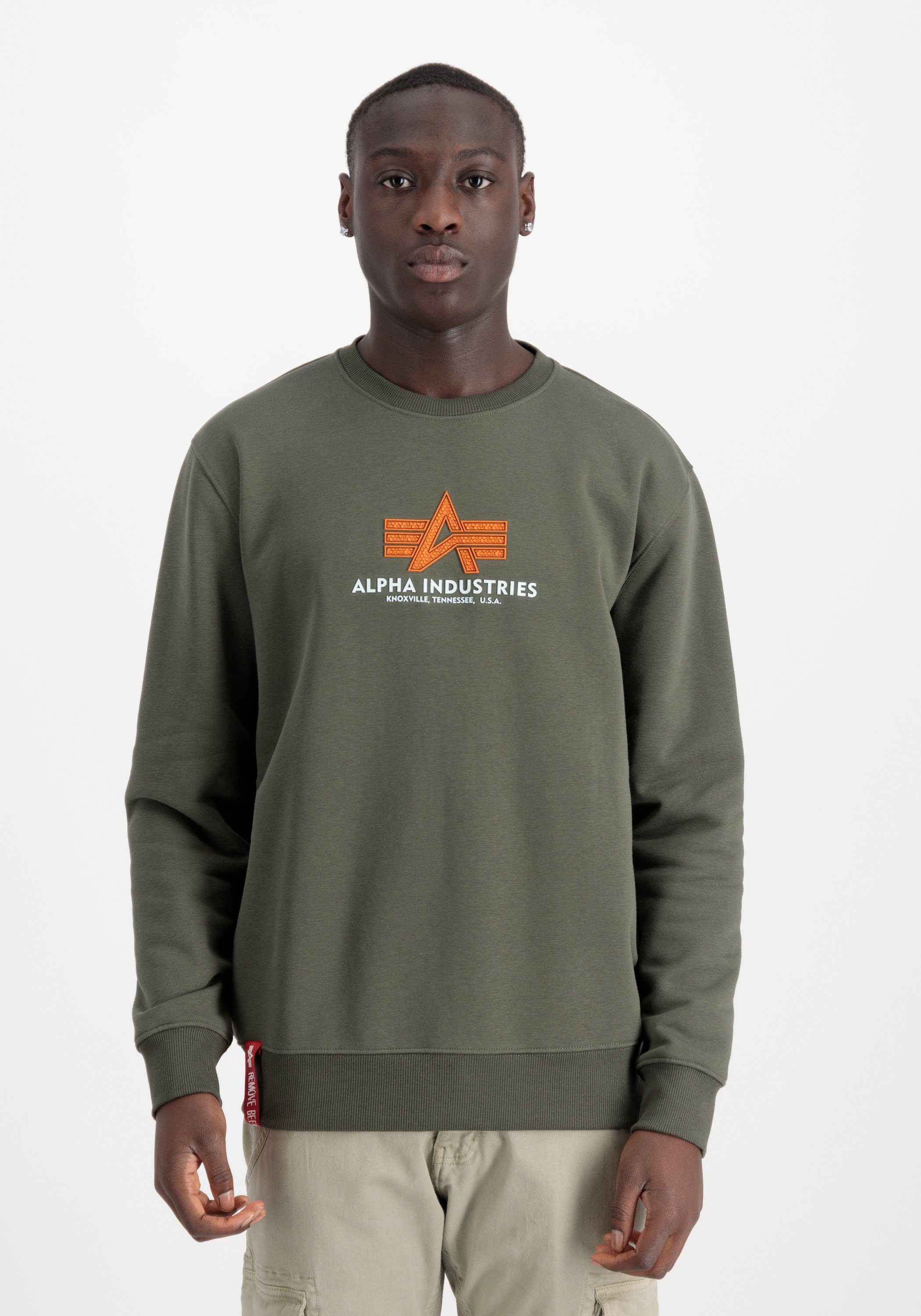 Alpha Industries Sweater Basic Sweatshirt Rubber günstig online kaufen