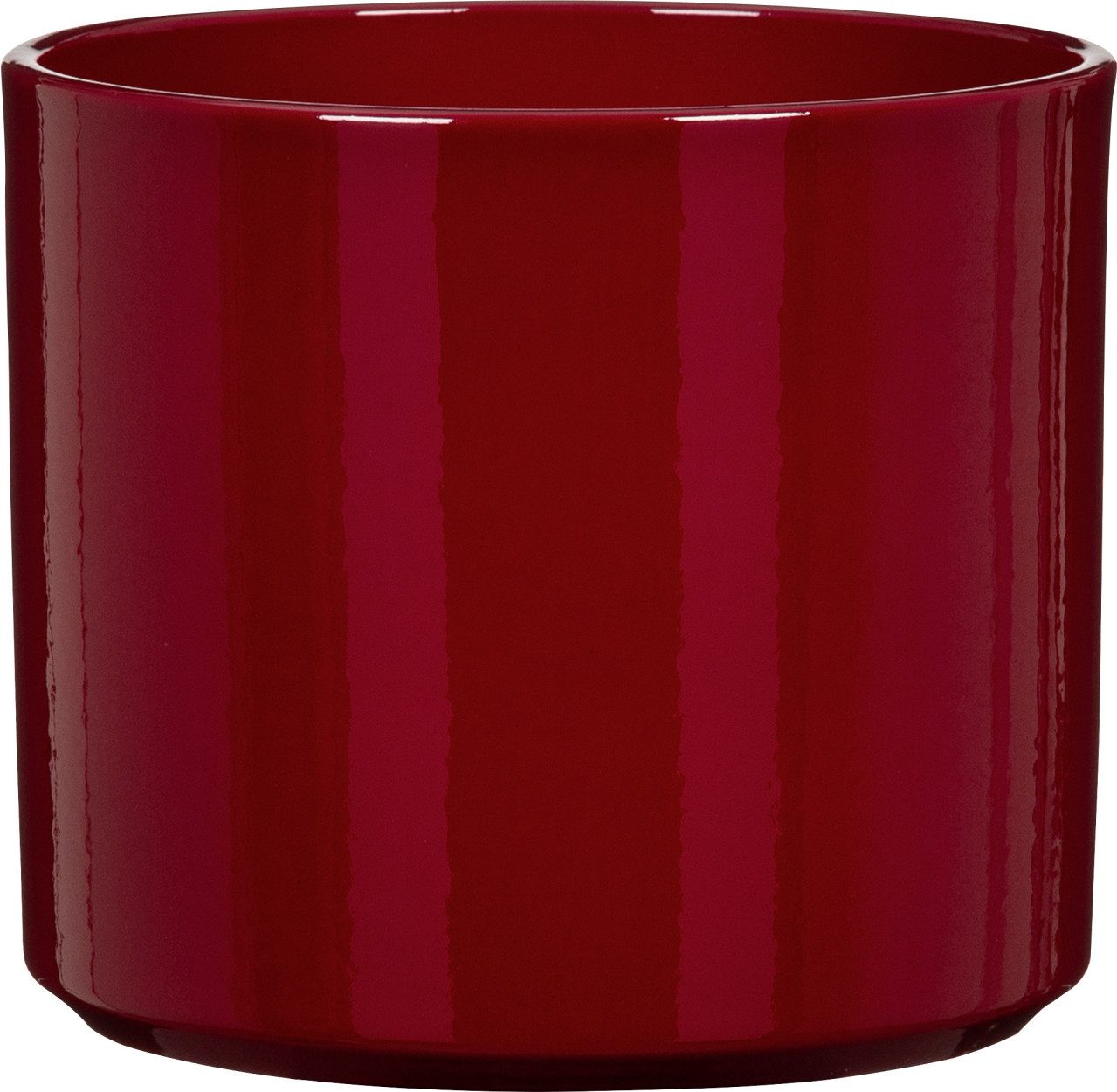 Scheurich Übertopf Scheurich Übertopf Serie 631 Intense Red Keramik Ø günstig online kaufen