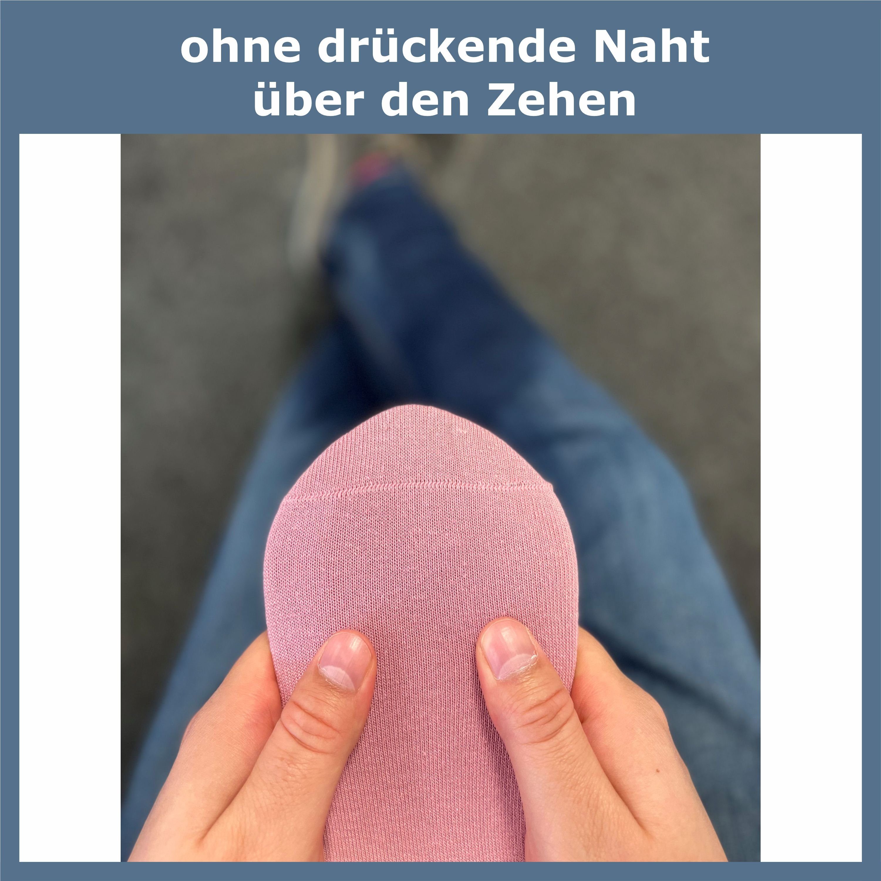 GAWILO Diabetikersocken für Damen - Ohne Gummibund - Ohne drückende Naht - Extra weit (9 Paar) Venensocke mit hohem Anteil Baumwolle sorgt für angenehmes Fußklima