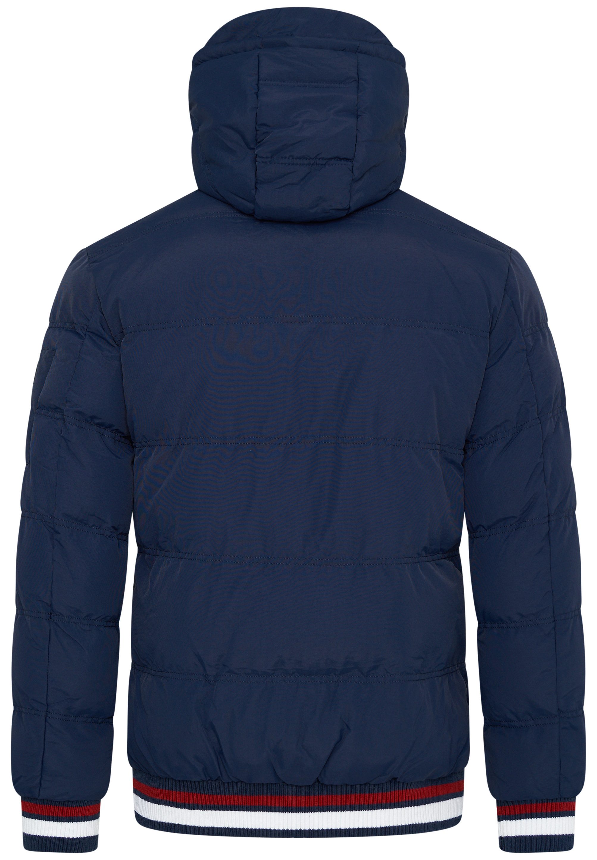 OneRedox Winterjacke ORNUUK Herren warme Pufferjacke Steppjacke Windbreaker