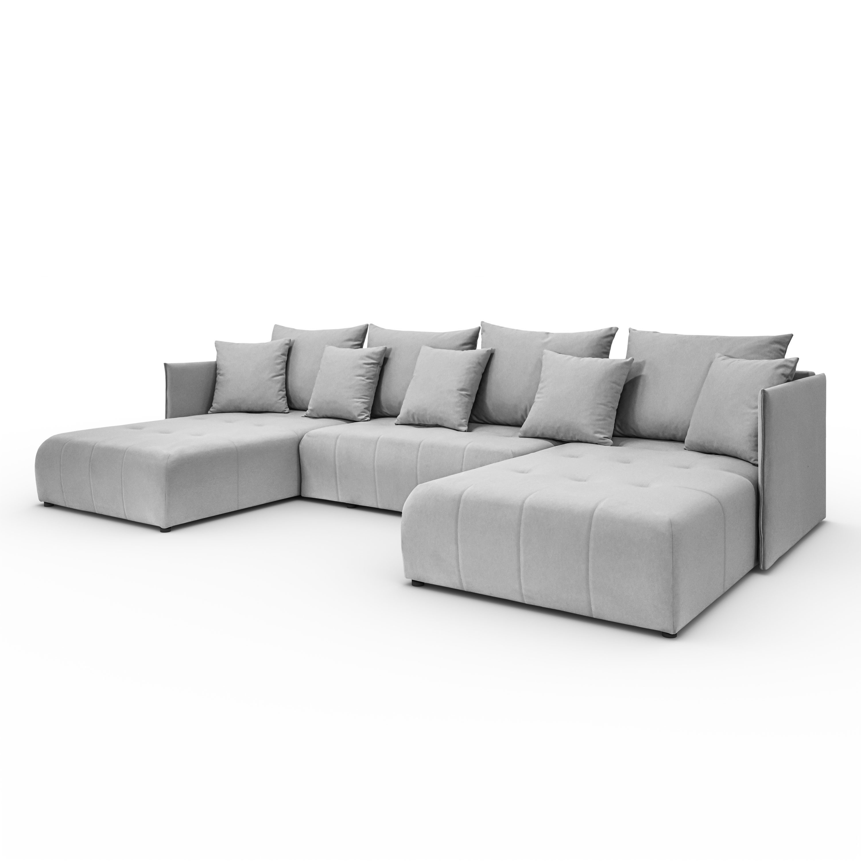 Kaiser Möbel Ecksofa Sofa U form, Couch U form Hannover U stoff Castel