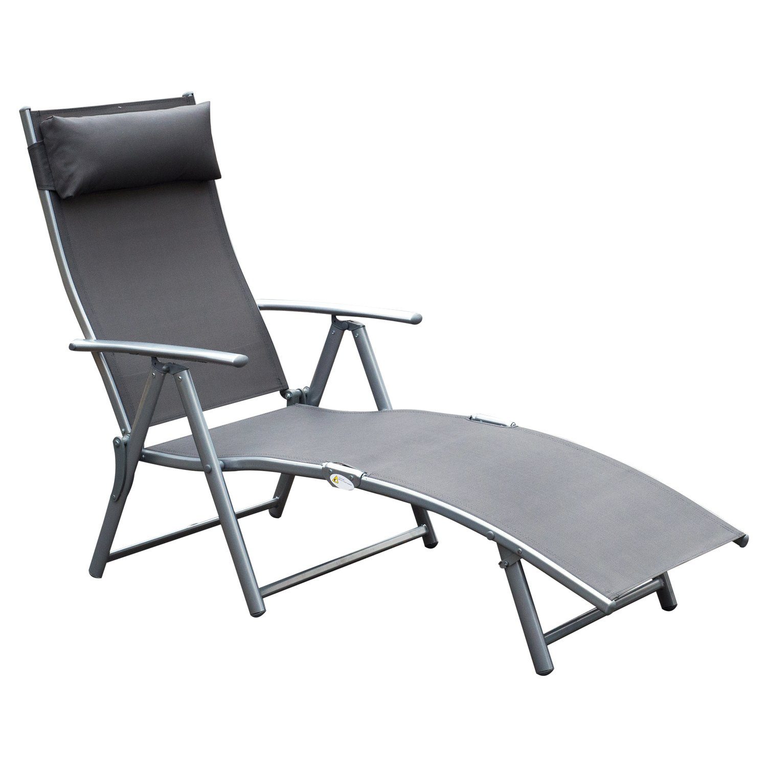 Outsunny Gartenliege Gartenliege mit Kissen günstig online kaufen